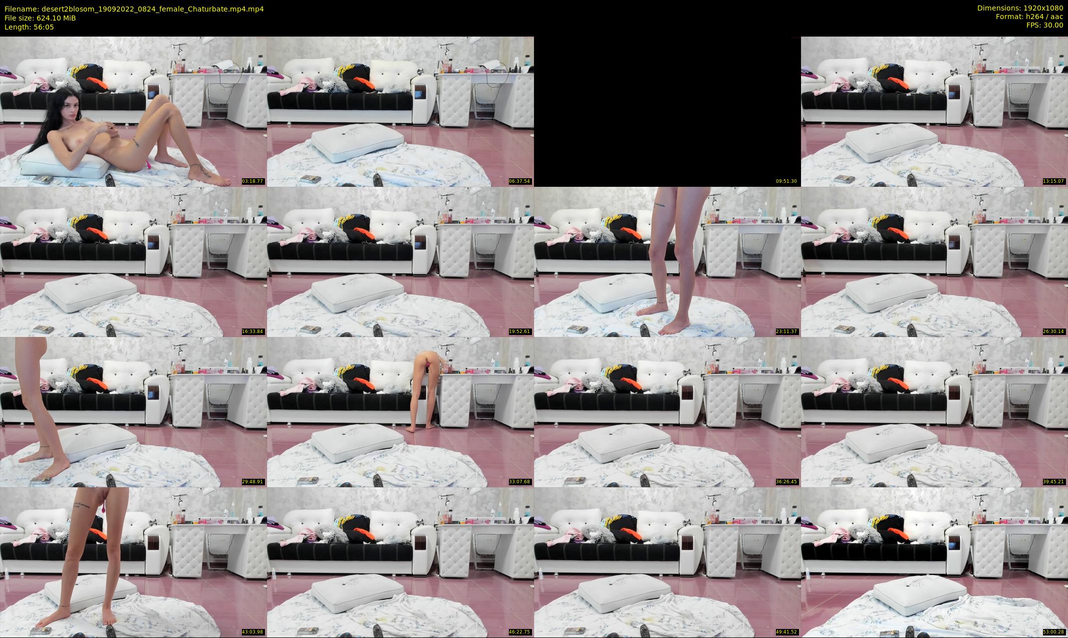 desert2blosom — 57 minute Chaturbate female cam show recording, 1080p, Sep 19, 2022