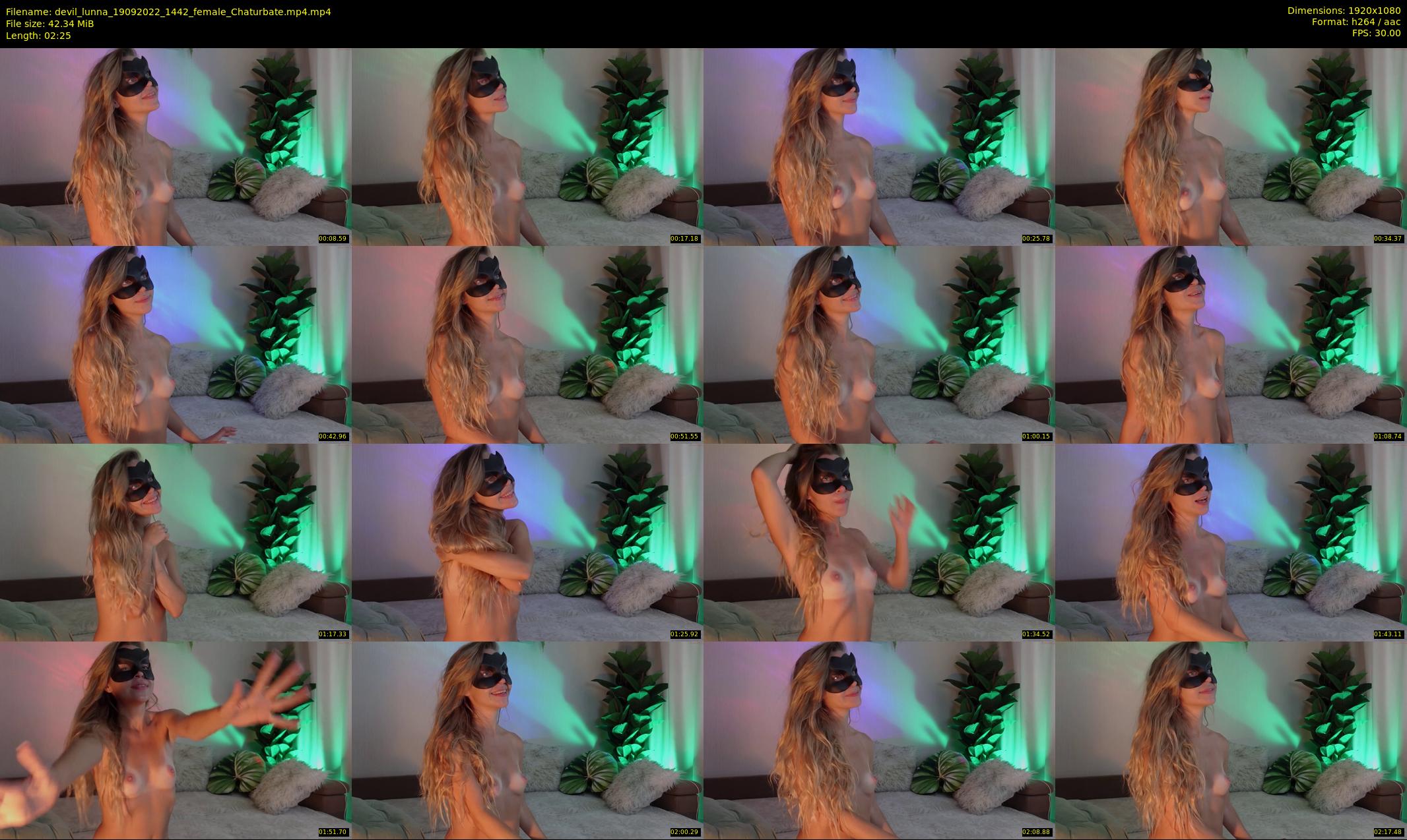 devil_lunna — 3 minute Chaturbate female cam show recording, 1080p, Sep 19, 2022