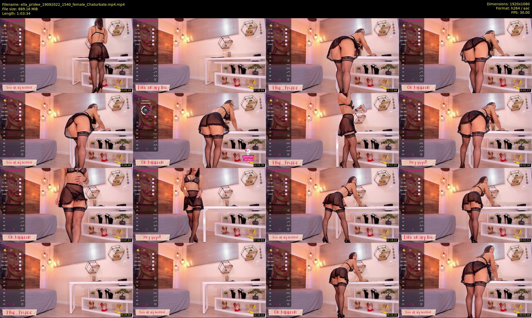 ella_pridee — 64 minute Chaturbate female cam show recording, 1080p, Sep 19, 2022