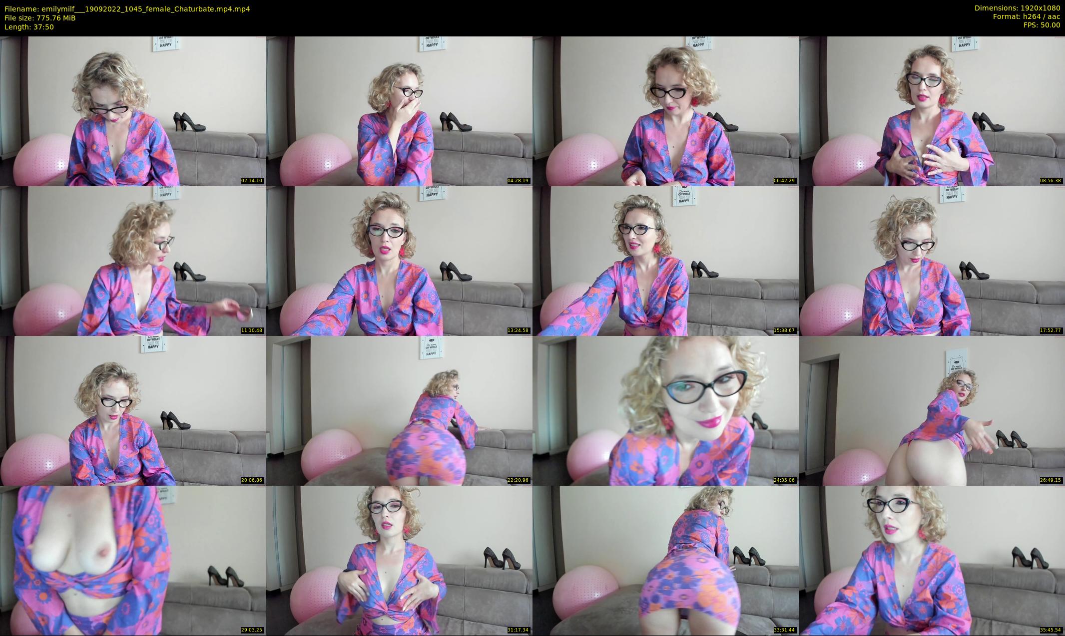 emilymilf__ — 38 minute Chaturbate female cam show recording, 1080p, Sep 19, 2022