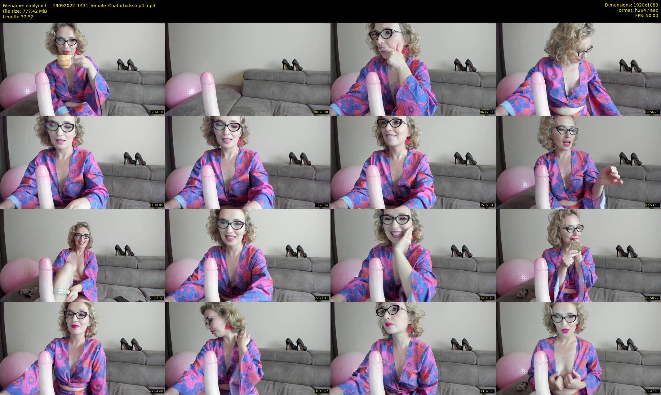 emilymilf__ — 38 minute Chaturbate female cam show recording, 1080p, Sep 19, 2022