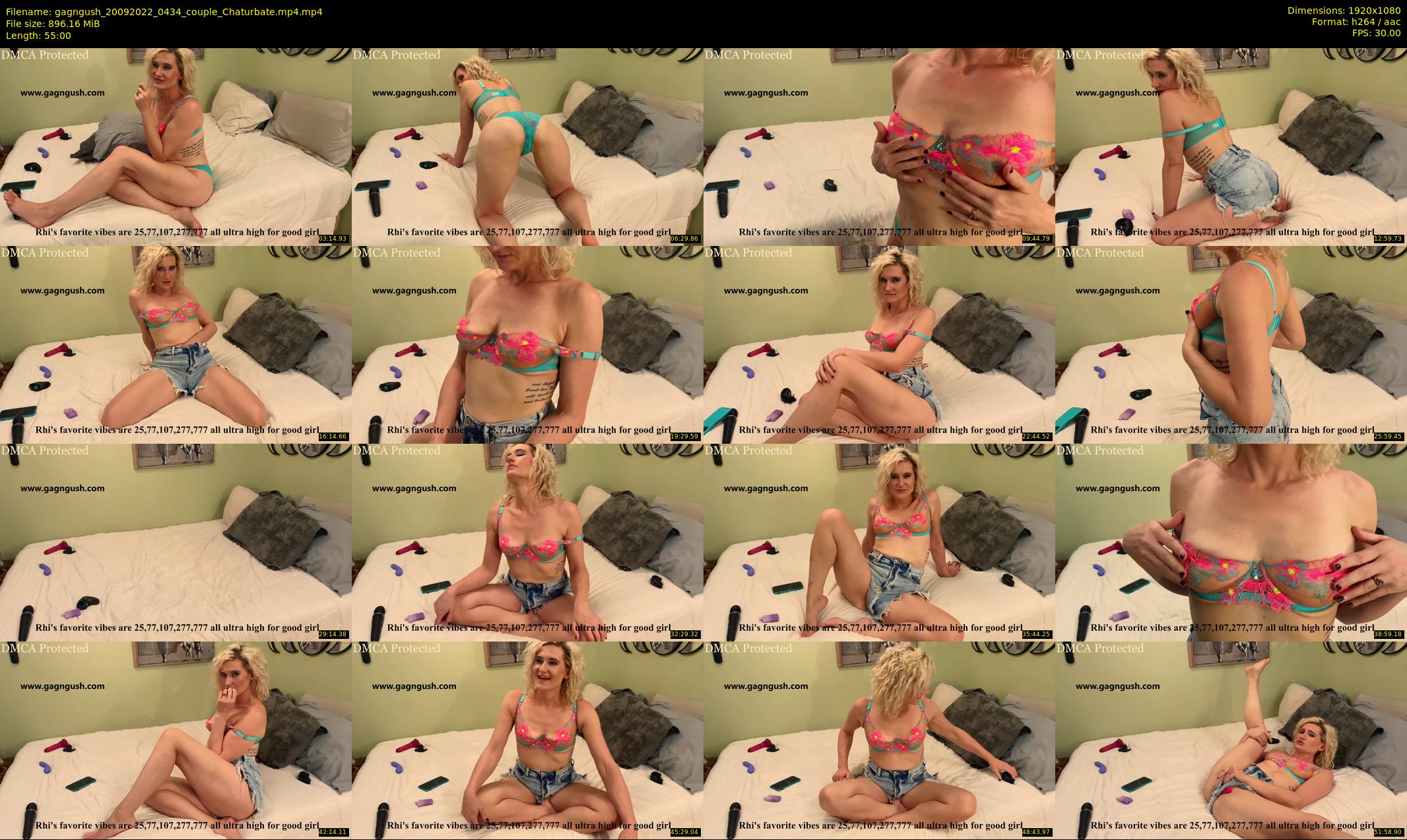 gagngush — 55 minute Chaturbate couple cam show recording, 1080p, Sep 20, 2022