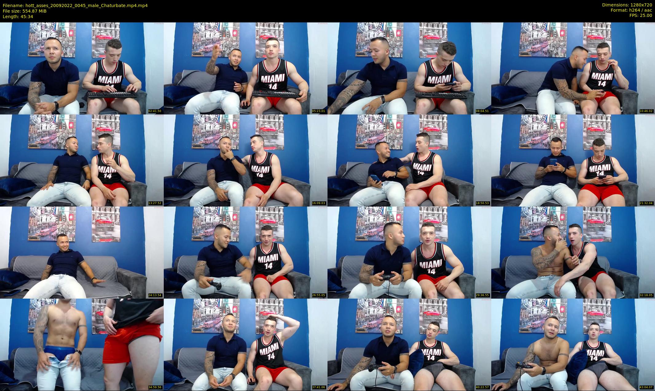hott_asses — 46 minute Chaturbate male cam show recording, 720p, Sep 20, 2022