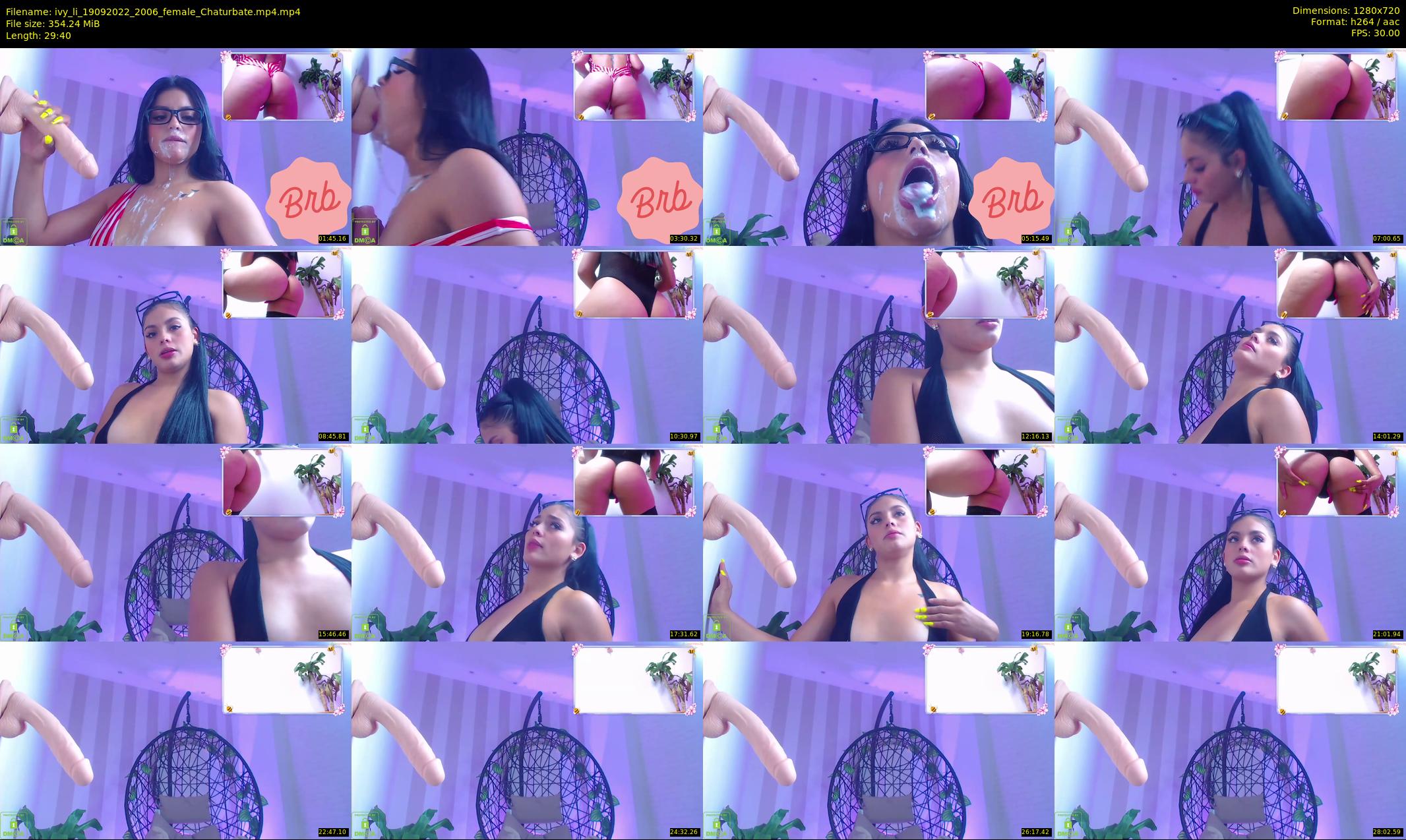 ivy_li — 30 minute Chaturbate female cam show recording, 720p, Sep 19, 2022