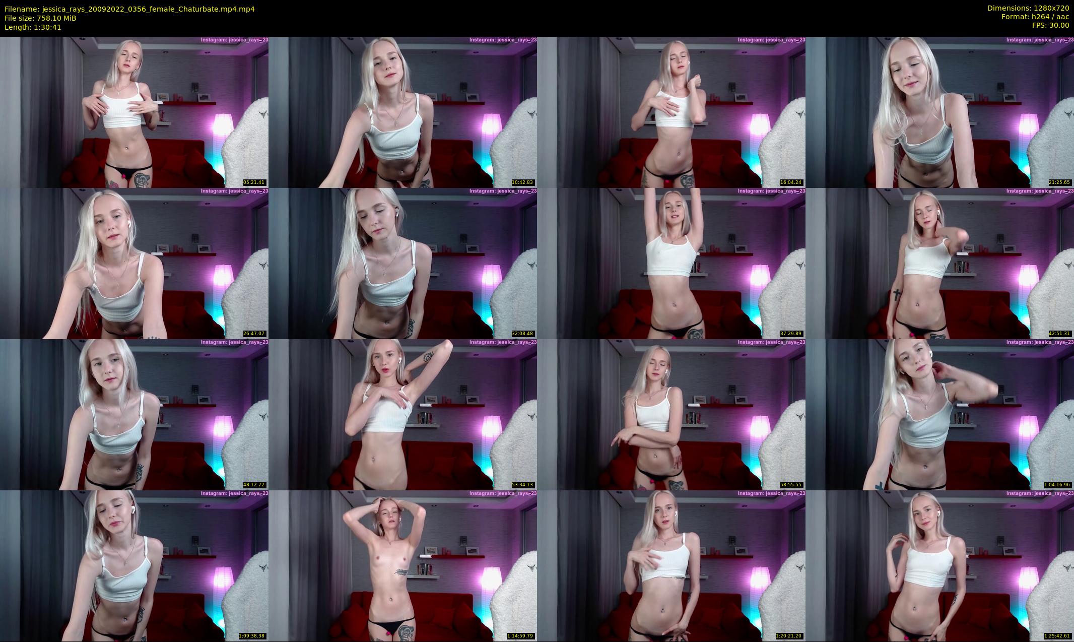 jessica_rays — 91 minute Chaturbate couple cam show recording, 720p, Sep 20, 2022