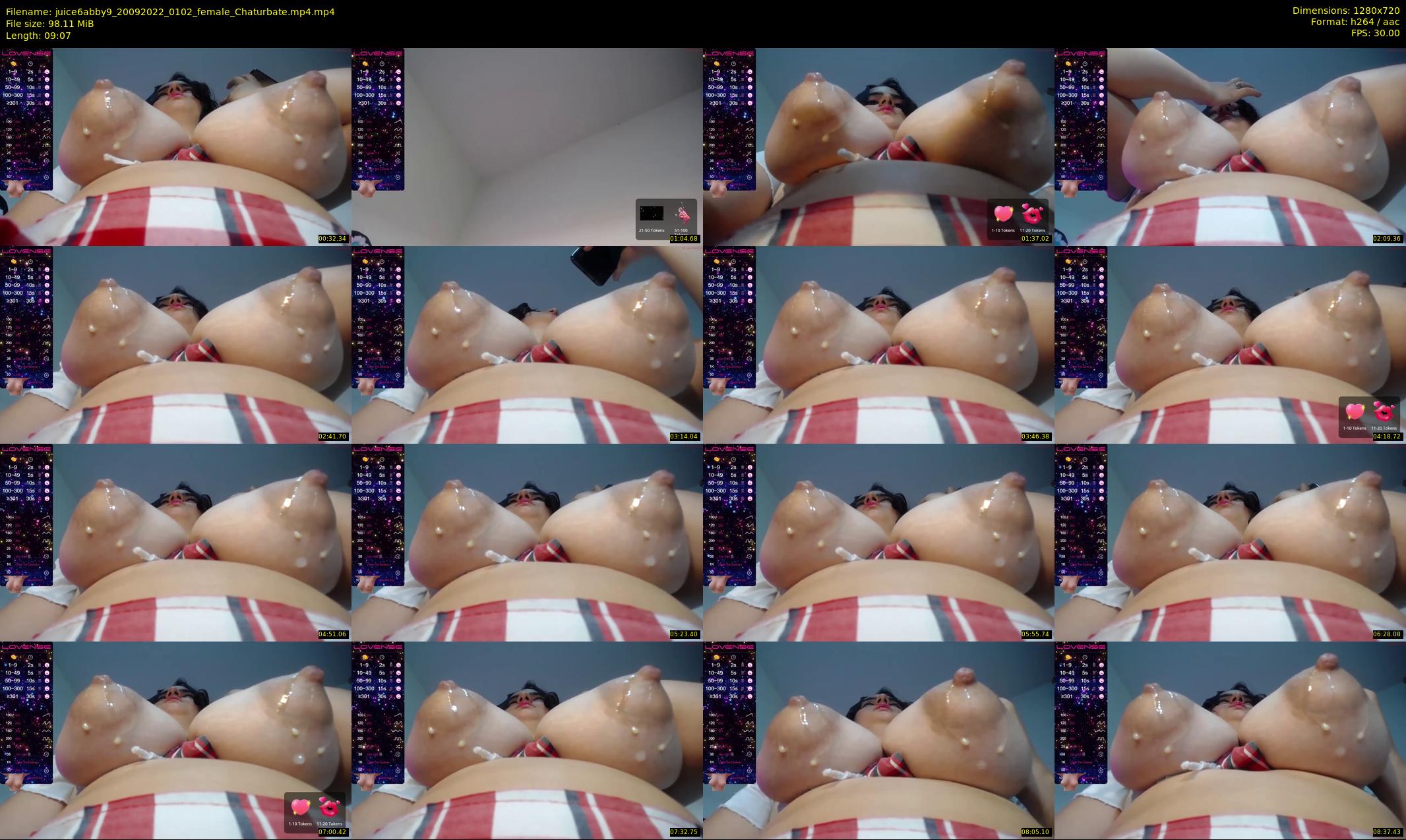 juice6abby9 — 10 minute Chaturbate female cam show recording, 720p, Sep 20, 2022