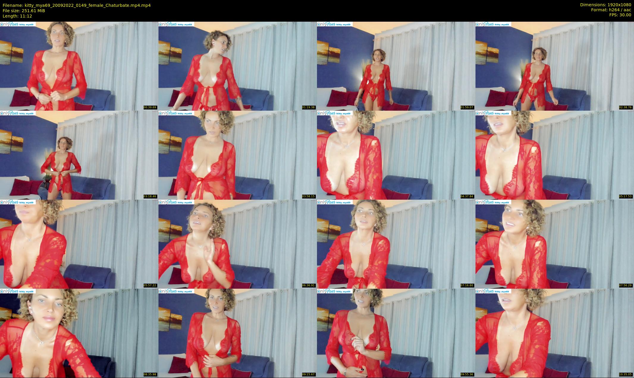 kitty_mya69 — 12 minute Chaturbate female cam show recording, 1080p, Sep 20, 2022