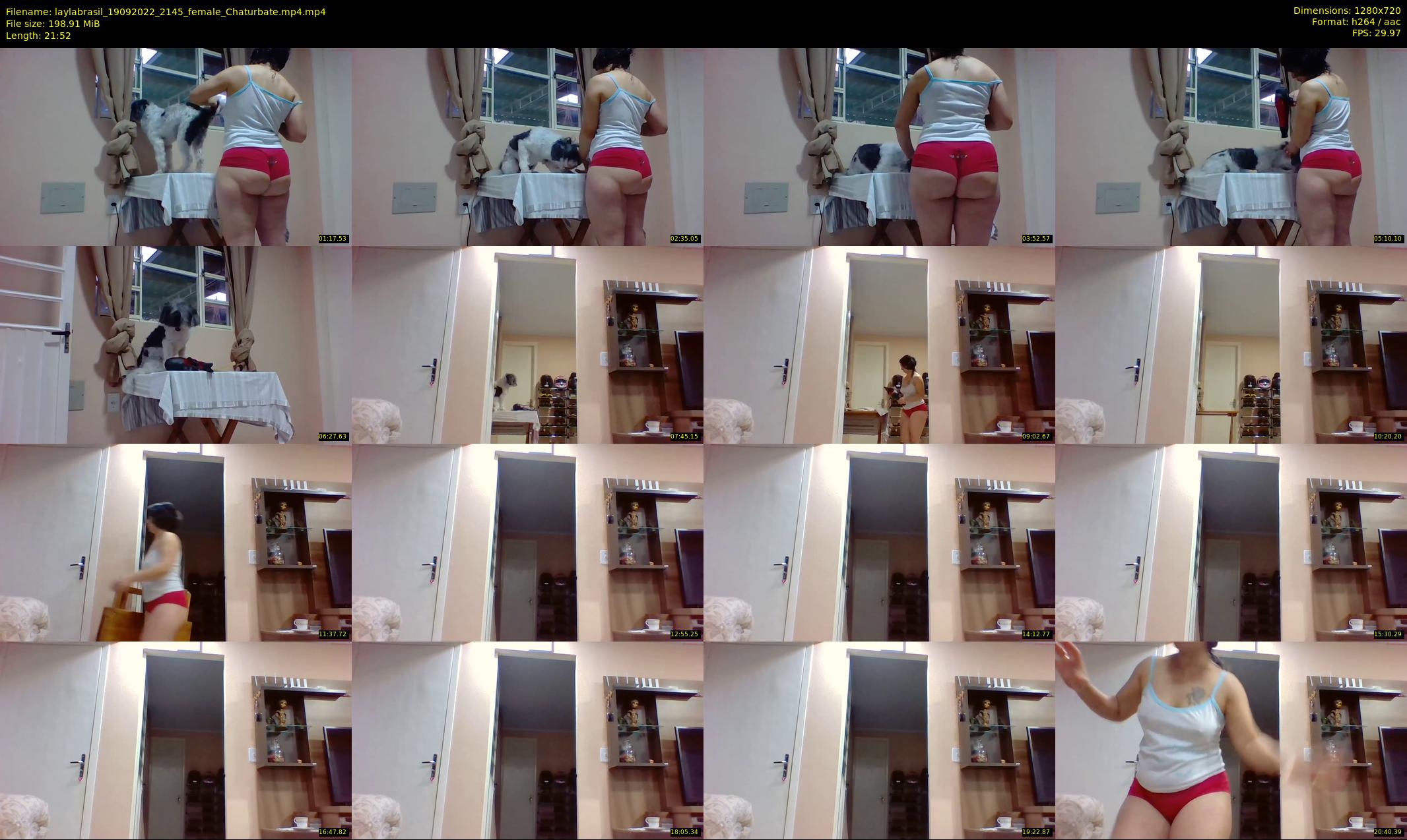 laylabrasil — 22 minute Chaturbate female cam show recording, 720p, Sep 19, 2022
