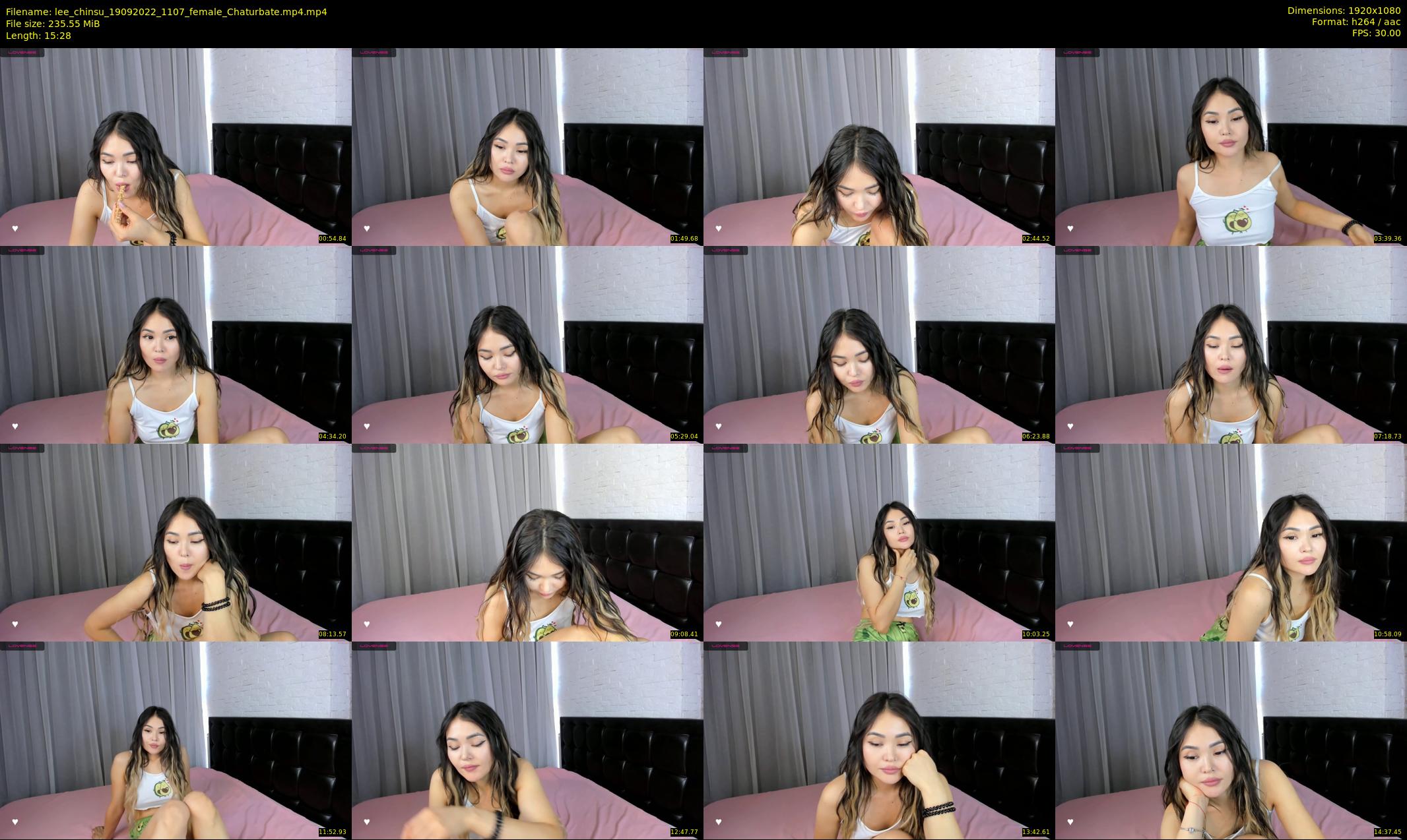 lee_chinsu — 16 minute Chaturbate female cam show recording, 1080p, Sep 19, 2022
