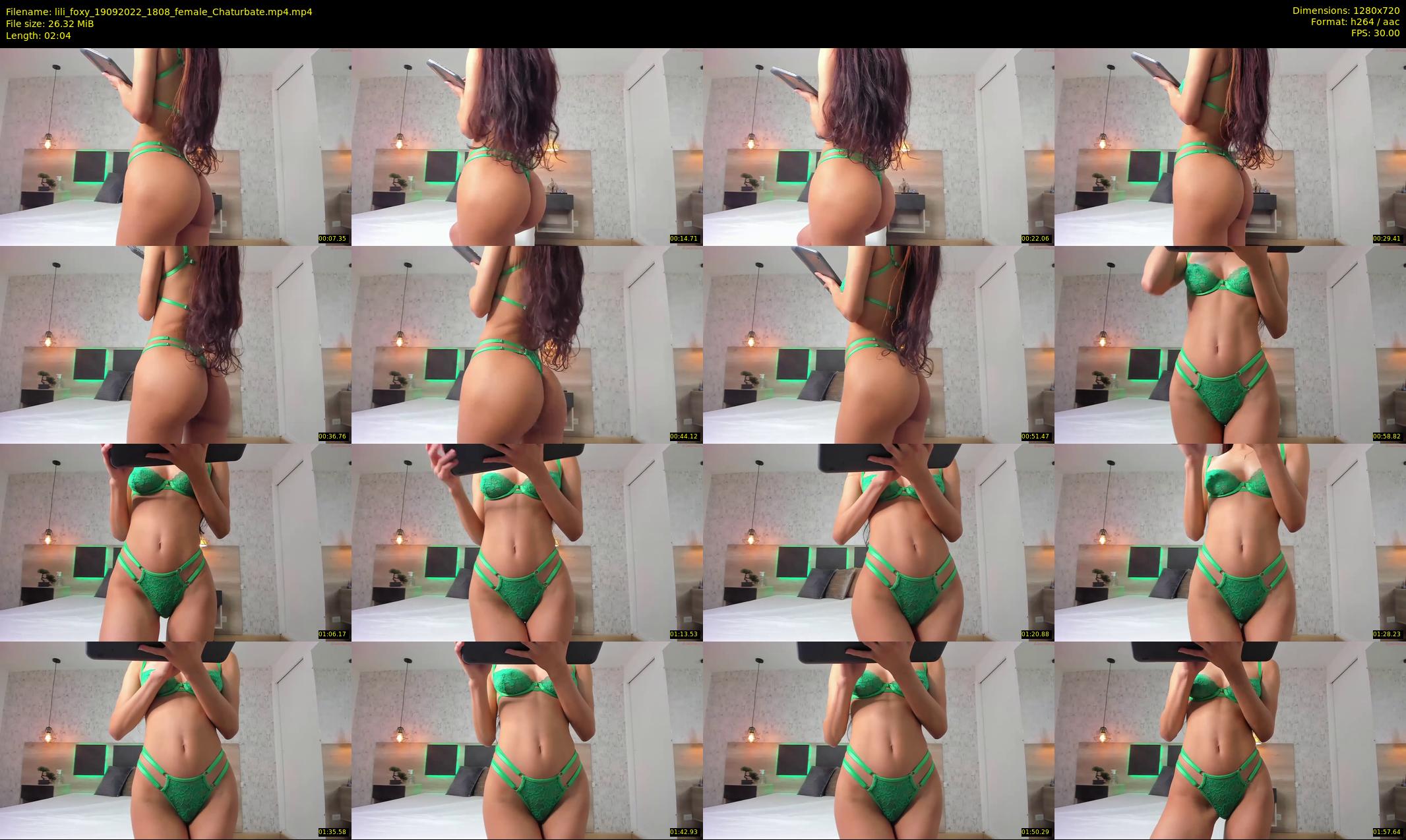 lili_foxy — 3 minute Chaturbate female cam show recording, 720p, Sep 19, 2022