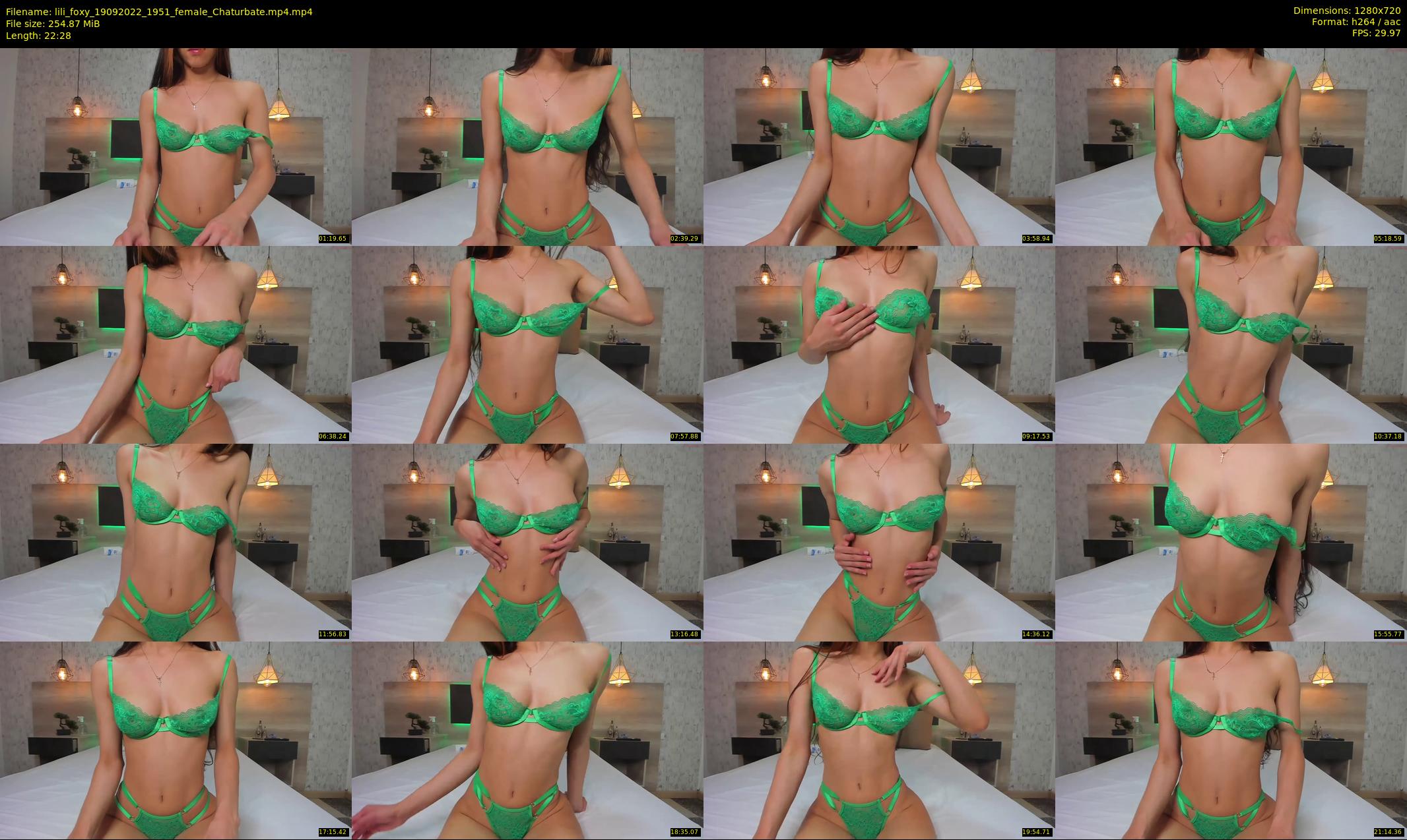 lili_foxy — 23 minute Chaturbate female cam show recording, 720p, Sep 19, 2022