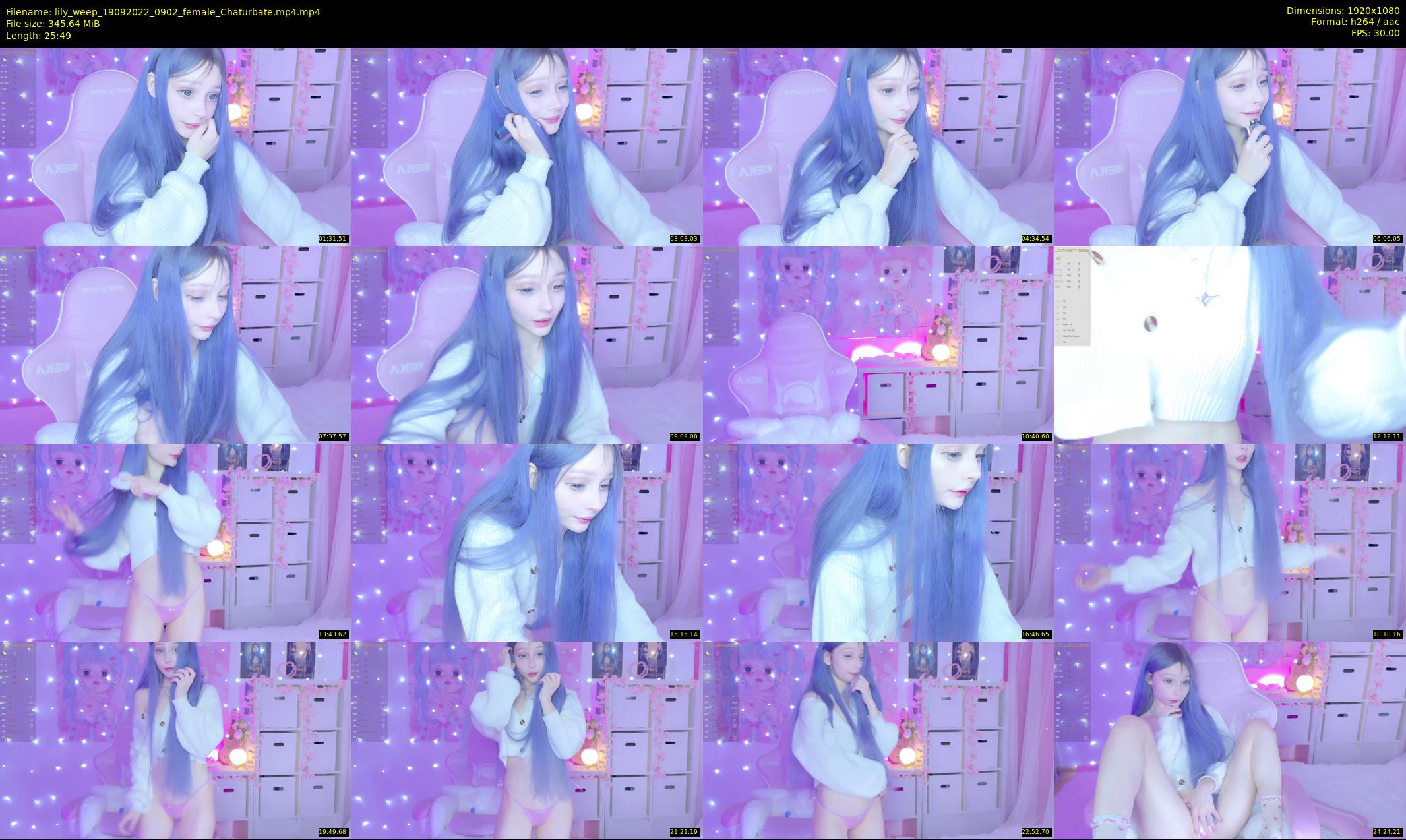 lily_weep — 26 minute Chaturbate female cam show recording, 1080p, Sep 19, 2022