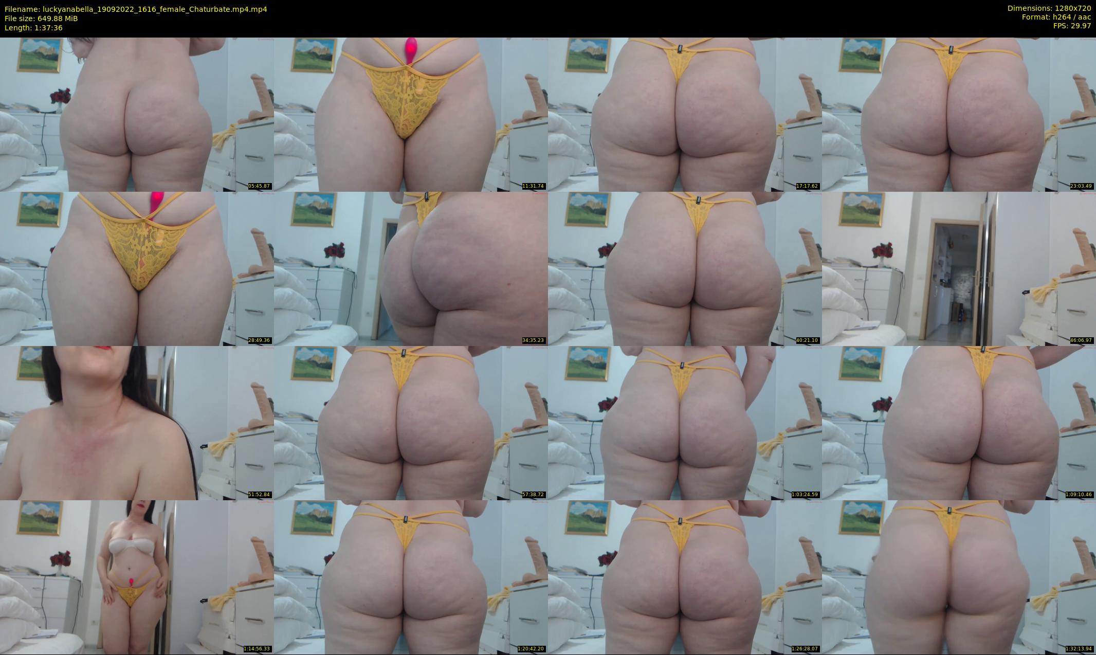 luckyanabella — 98 minute Chaturbate female cam show recording, 720p, Sep 19, 2022
