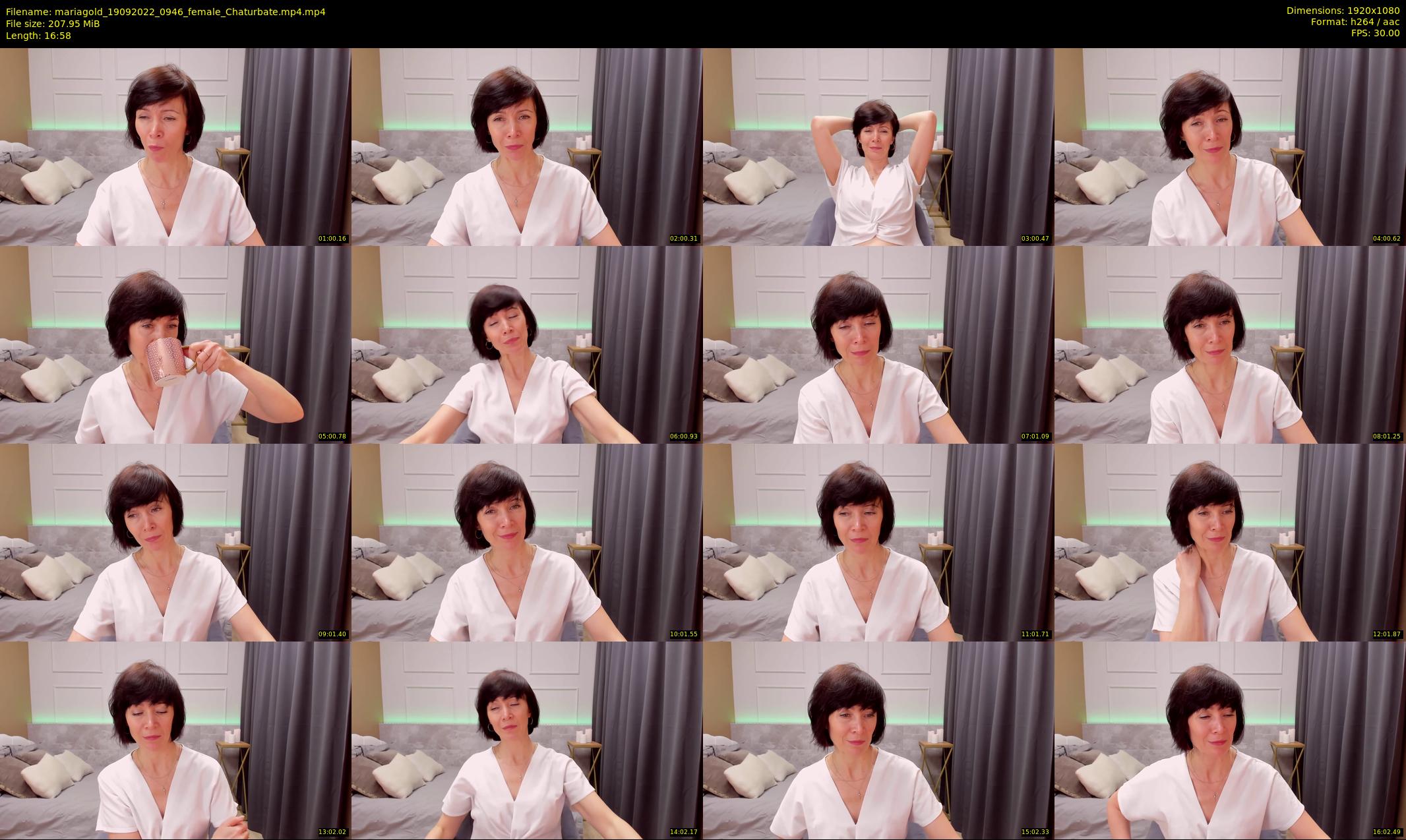 mariagold — 17 minute Chaturbate female cam show recording, 1080p, Sep 19, 2022