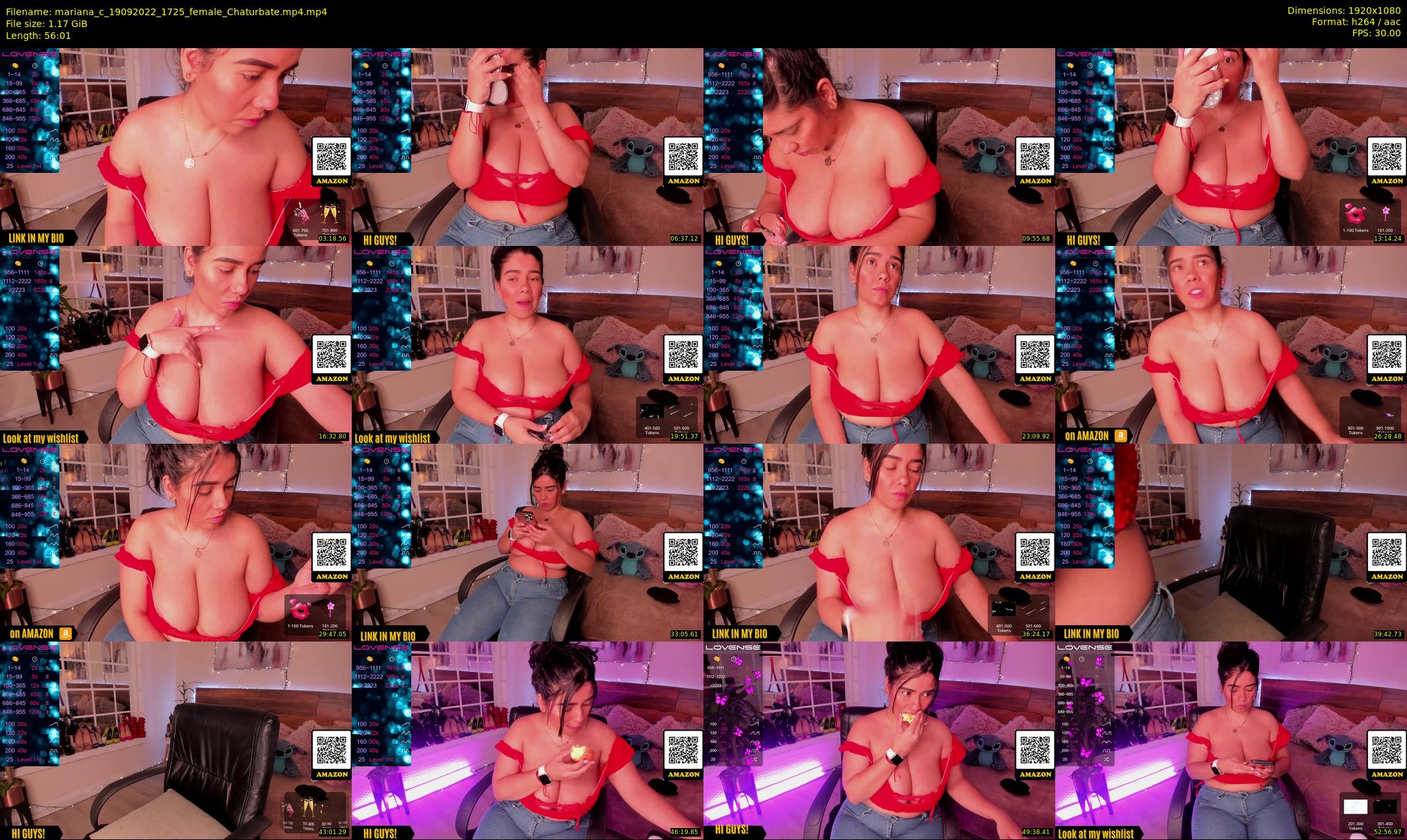 mariana_c — 57 minute Chaturbate female cam show recording, 1080p, Sep 19, 2022