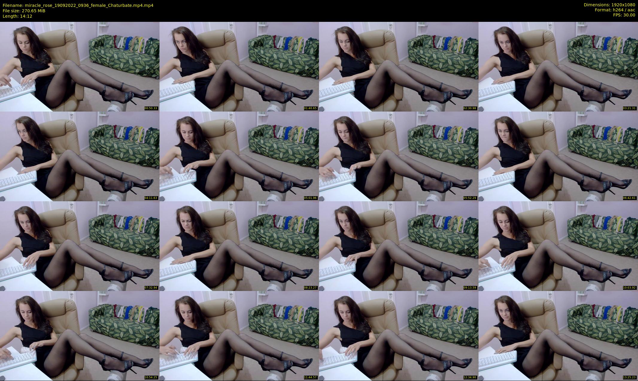 miracle_rose — 15 minute Chaturbate female cam show recording, 1080p, Sep 19, 2022