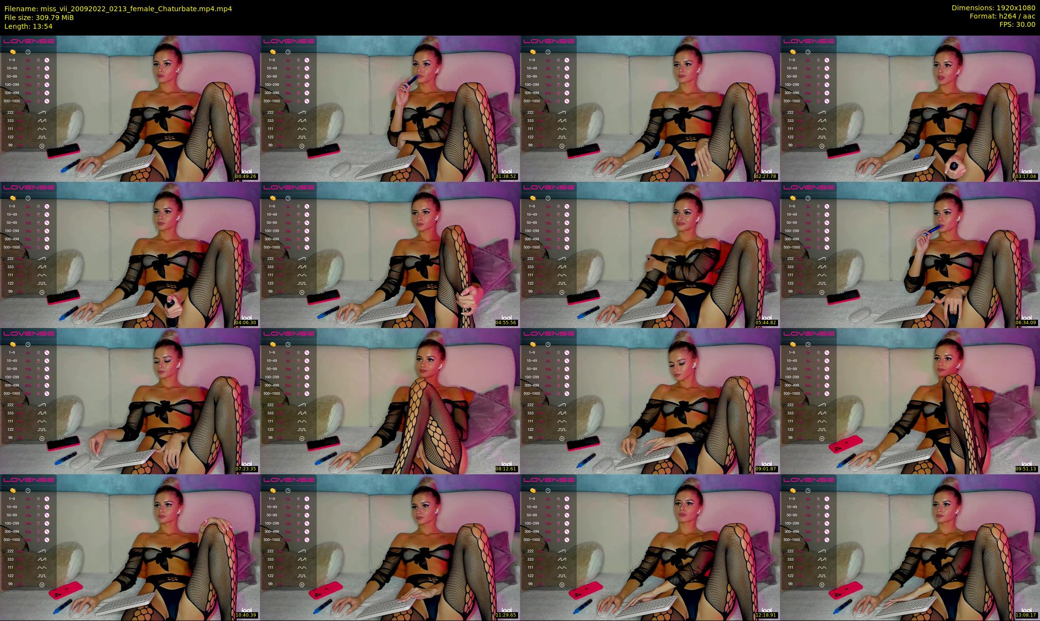 miss_vii — 14 minute Chaturbate female cam show recording, 1080p, Sep 20, 2022