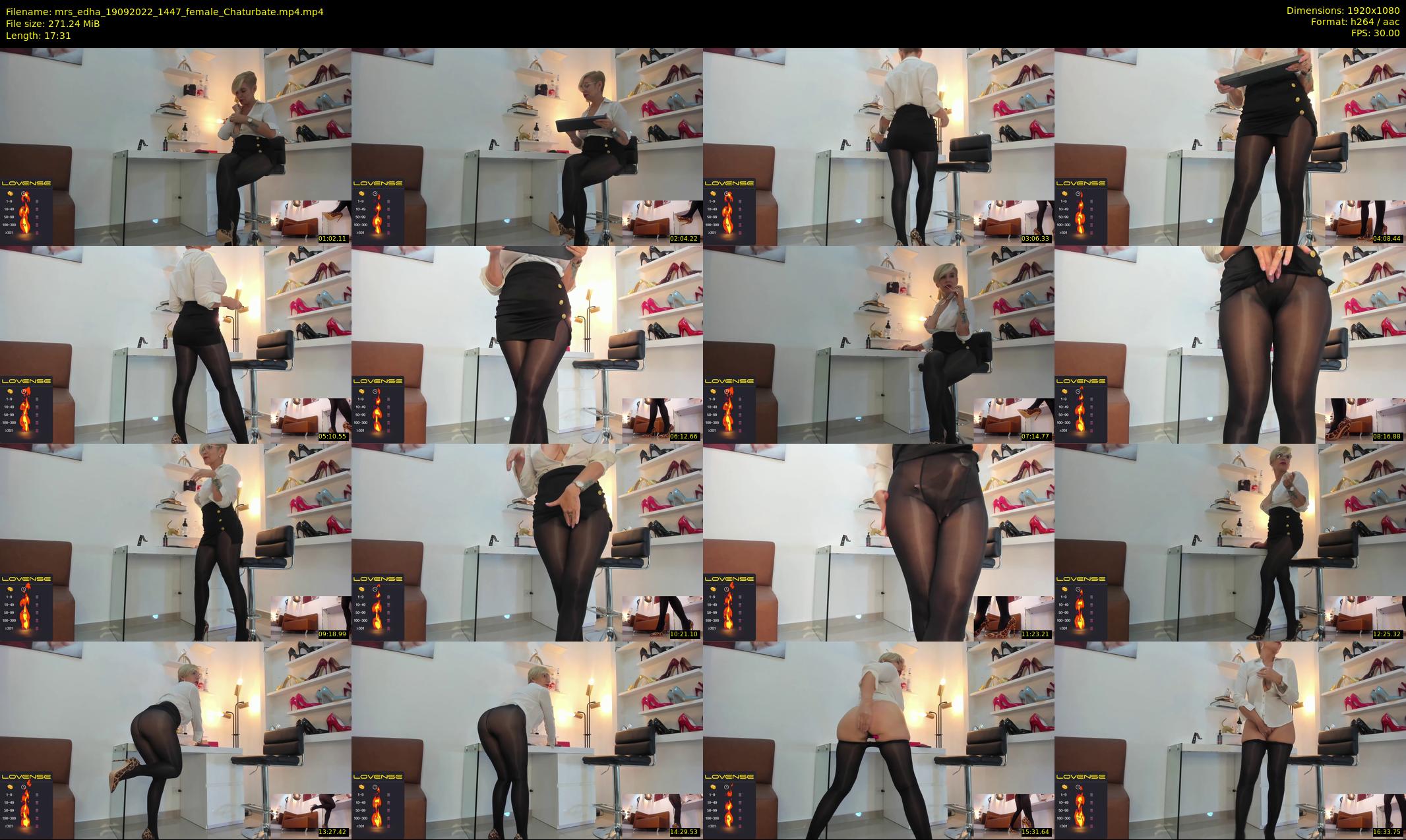 mrs_edha — 18 minute Chaturbate female cam show recording, 1080p, Sep 19, 2022