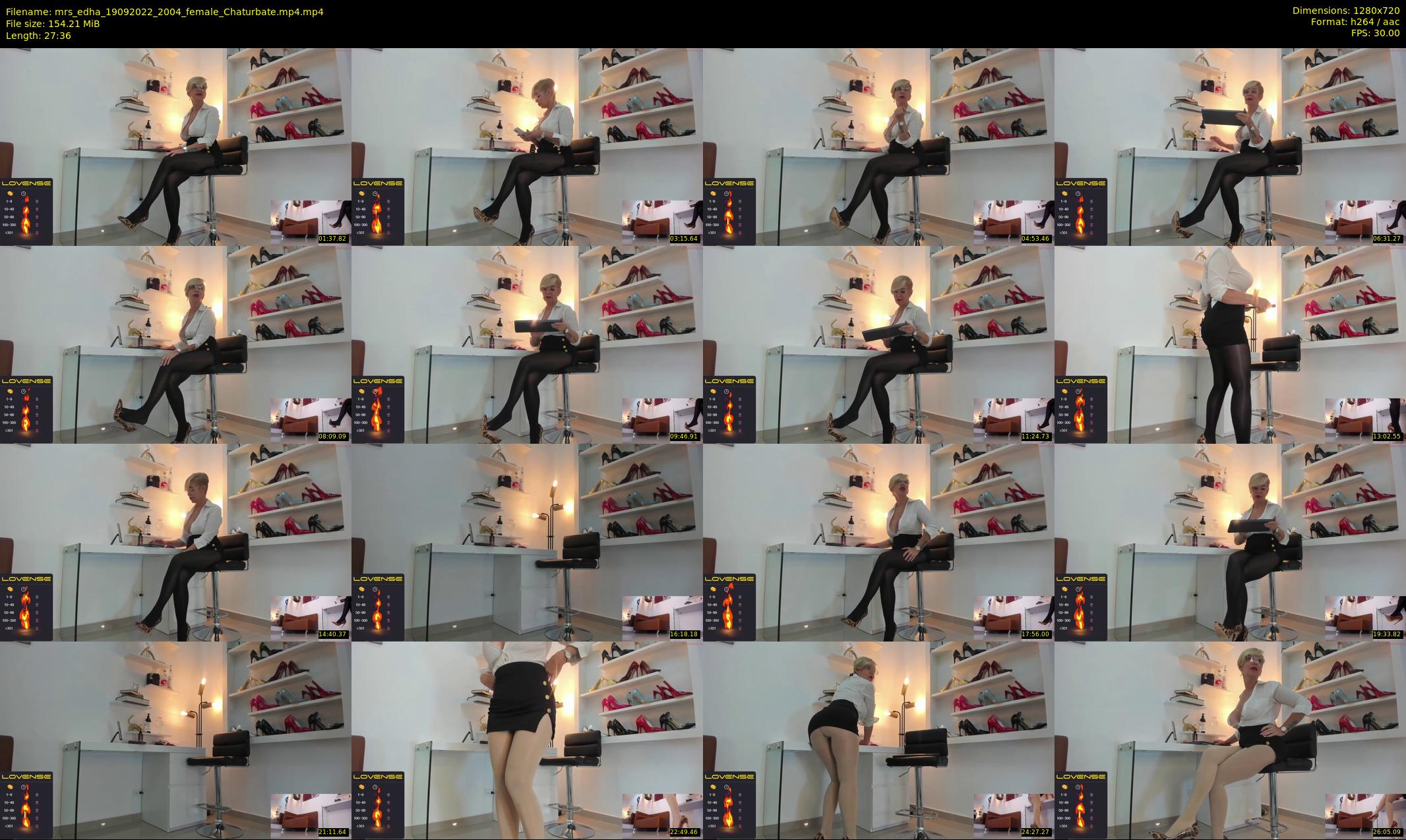 mrs_edha — 28 minute Chaturbate female cam show recording, 720p, Sep 19, 2022