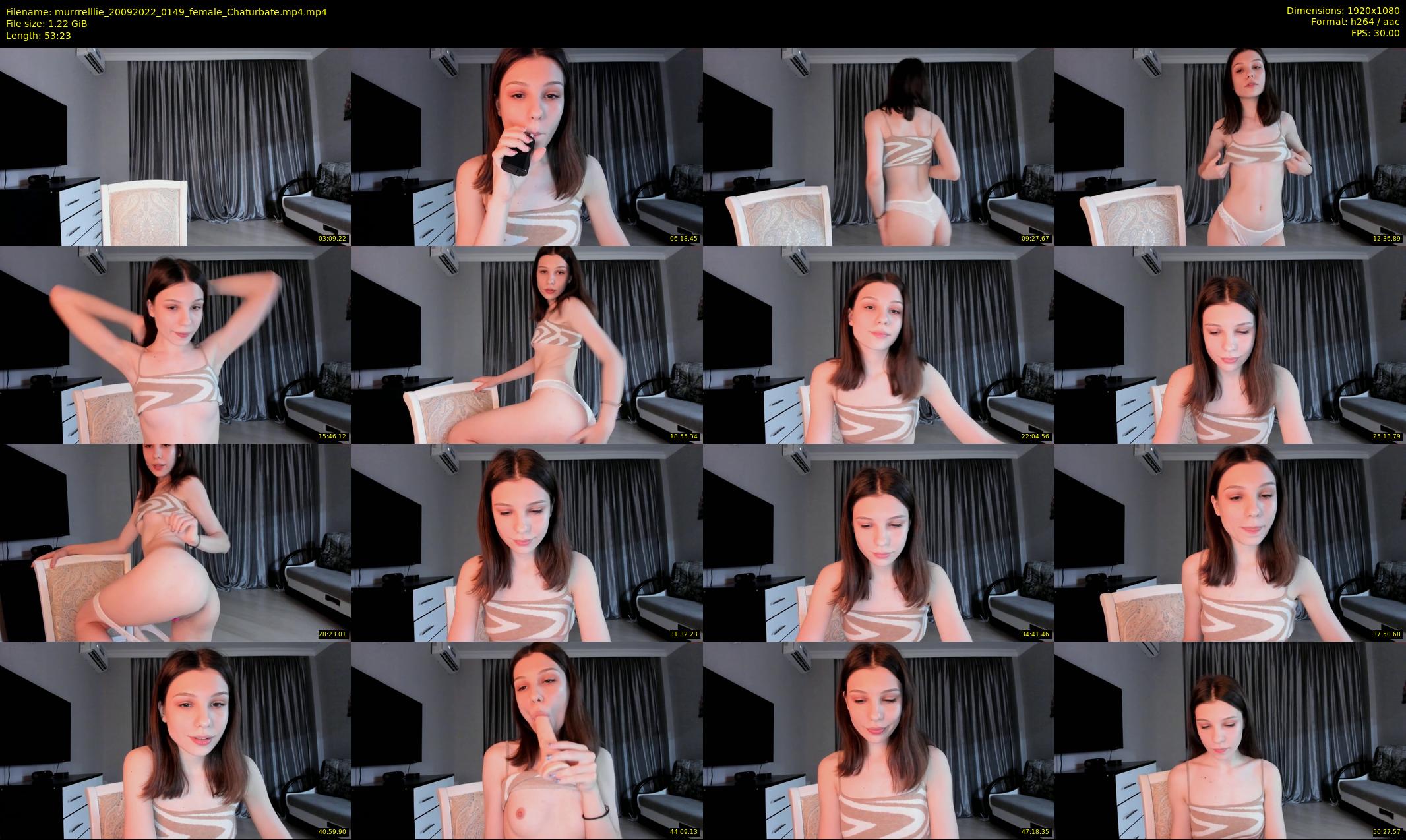 murrrelllie — 54 minute Chaturbate female cam show recording, 1080p, Sep 20, 2022