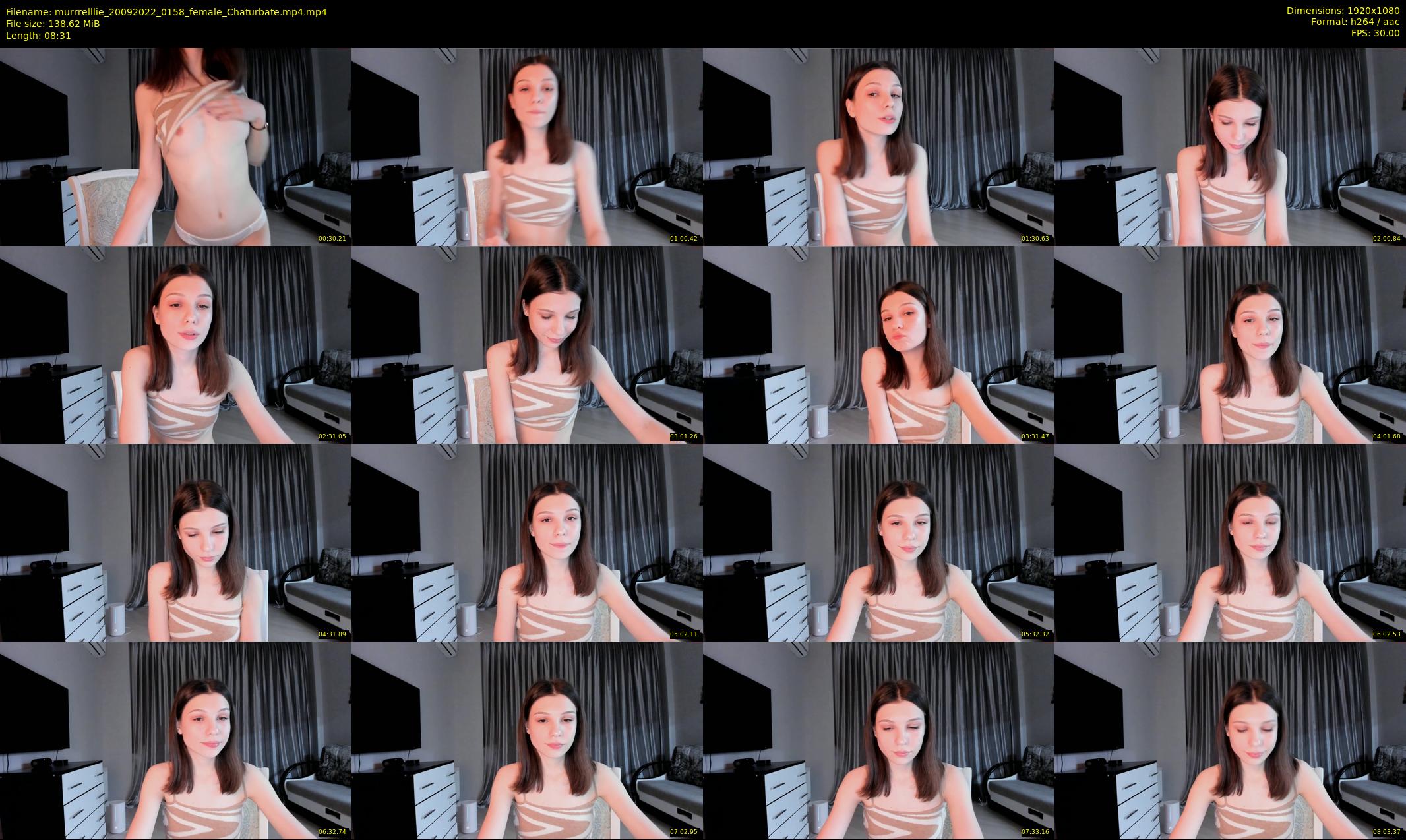 murrrelllie — 9 minute Chaturbate female cam show recording, 1080p, Sep 20, 2022