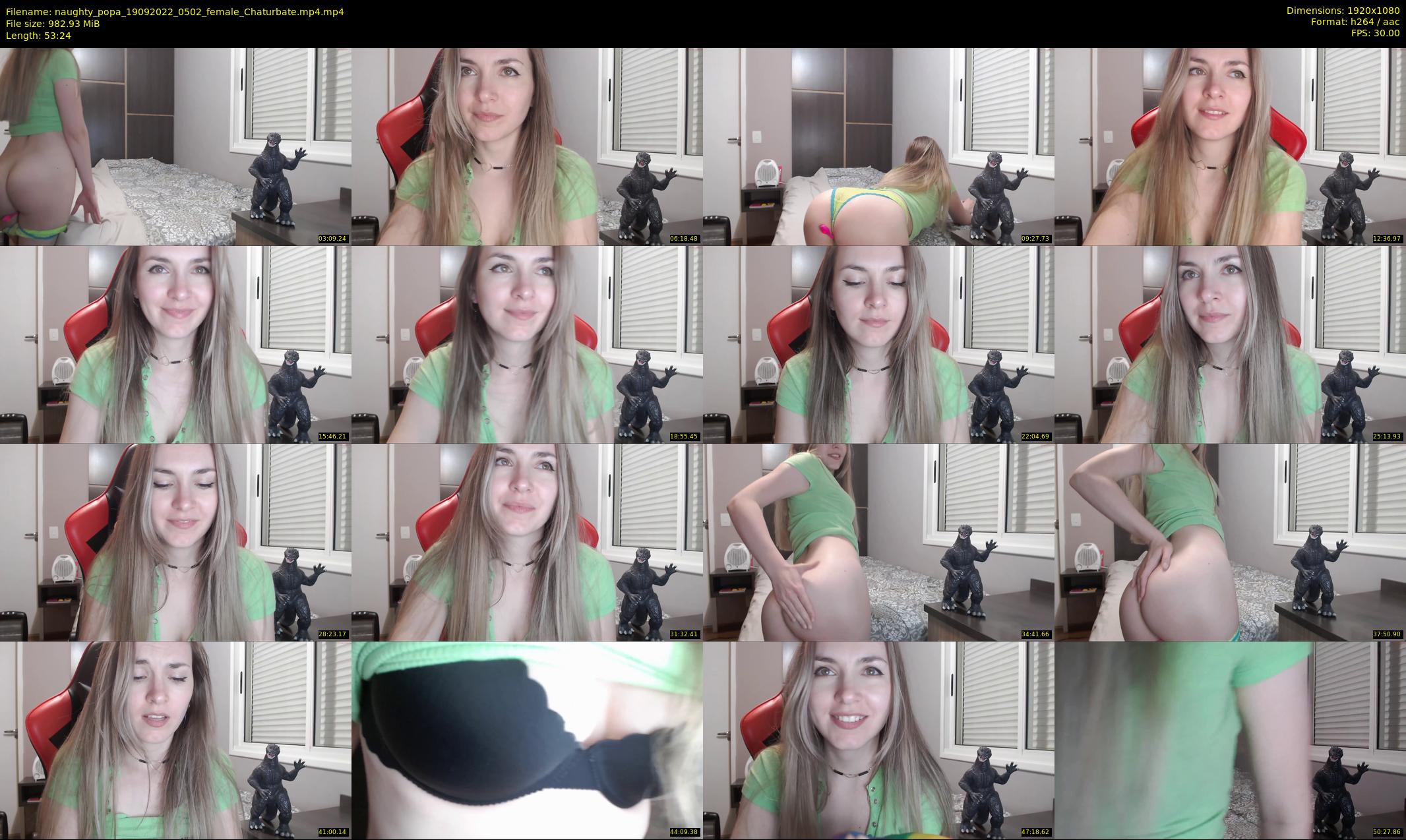 naughty_popa — 54 minute Chaturbate female cam show recording, 1080p, Sep 19, 2022