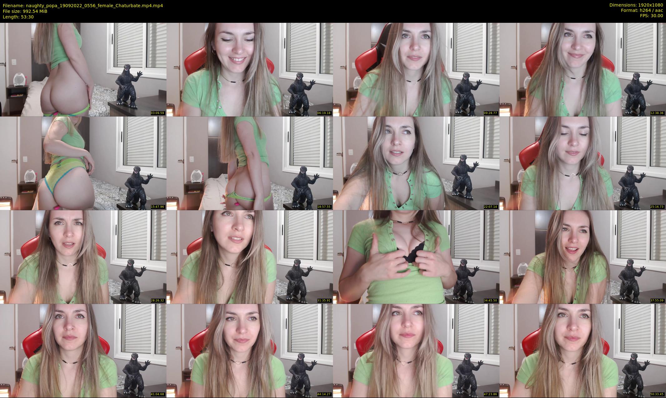 naughty_popa — 54 minute Chaturbate female cam show recording, 1080p, Sep 19, 2022