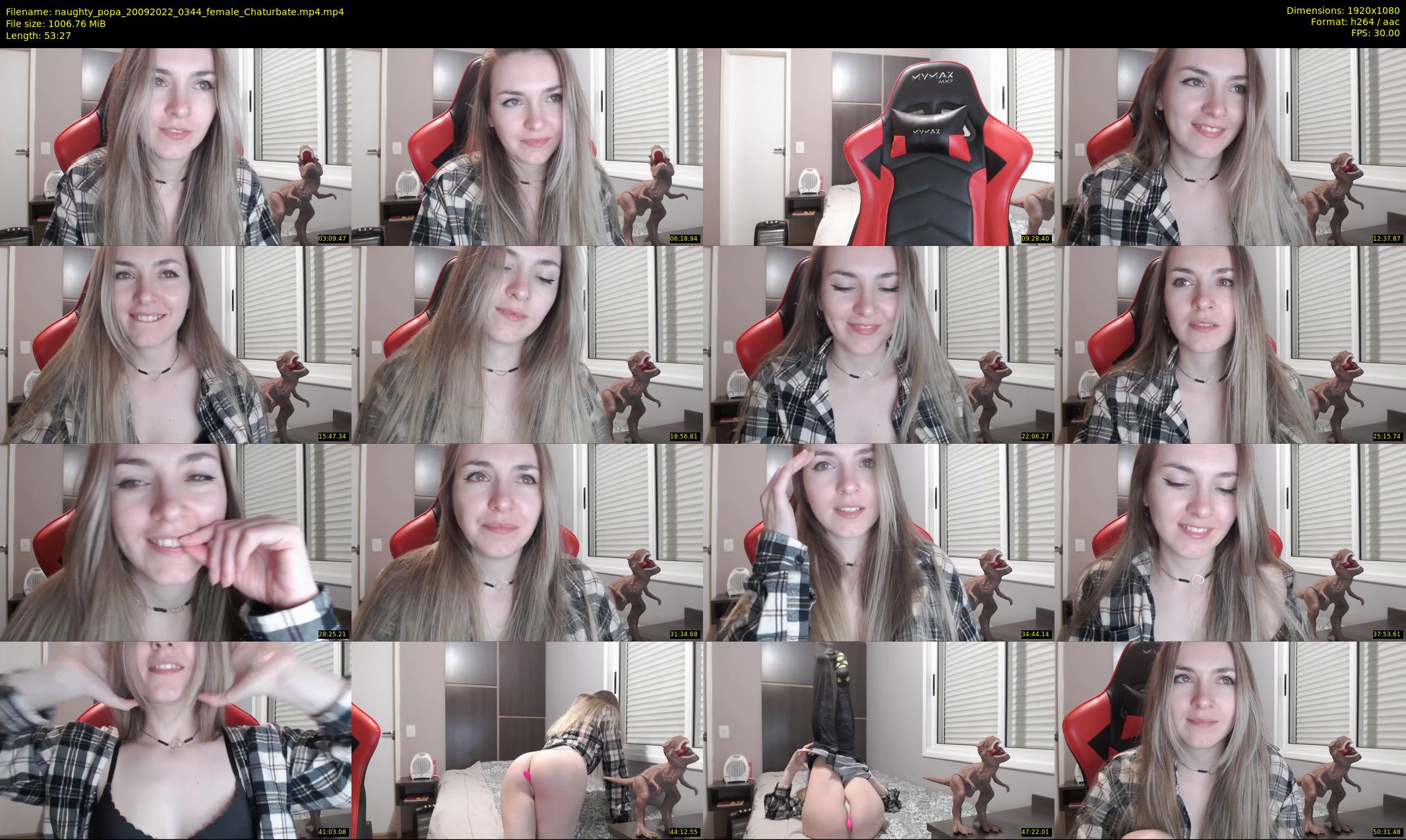 naughty_popa — 54 minute Chaturbate female cam show recording, 1080p, Sep 20, 2022
