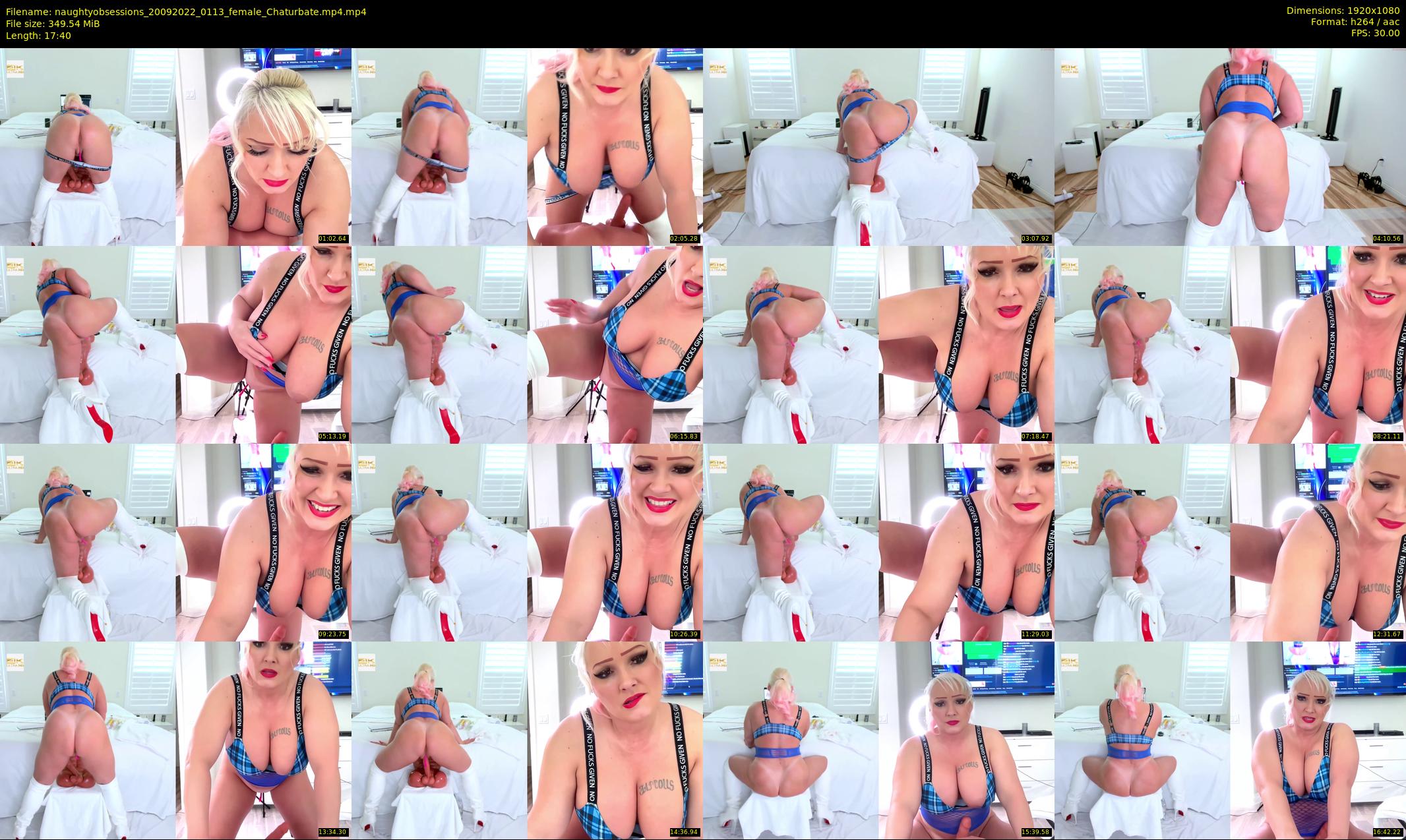 naughtyobsessions — 18 minute Chaturbate female cam show recording, 1080p, Sep 20, 2022