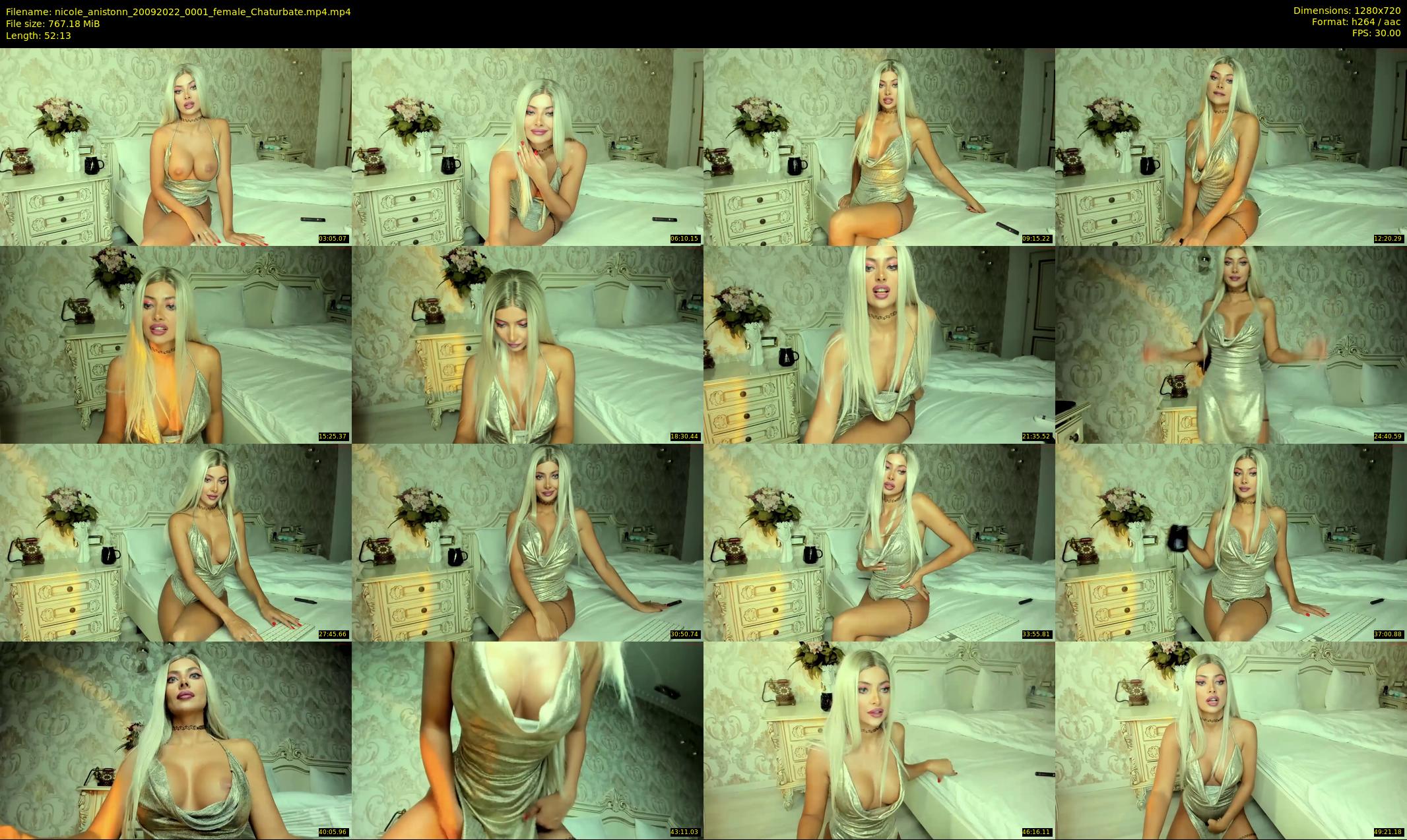 nicole_anistonn — 53 minute Chaturbate female cam show recording, 720p, Sep 20, 2022