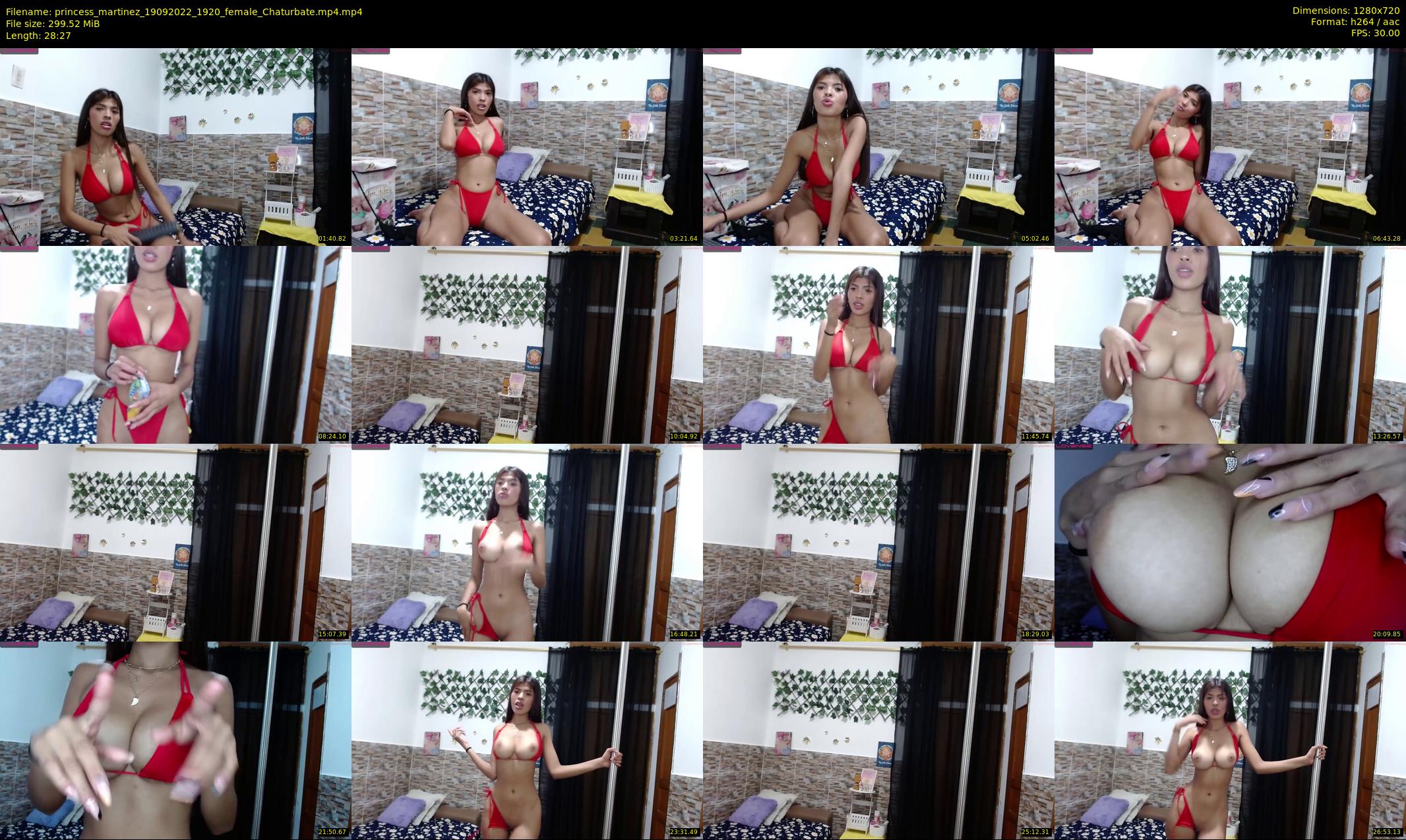 princess_martinez — 29 minute Chaturbate female cam show recording, 720p, Sep 19, 2022