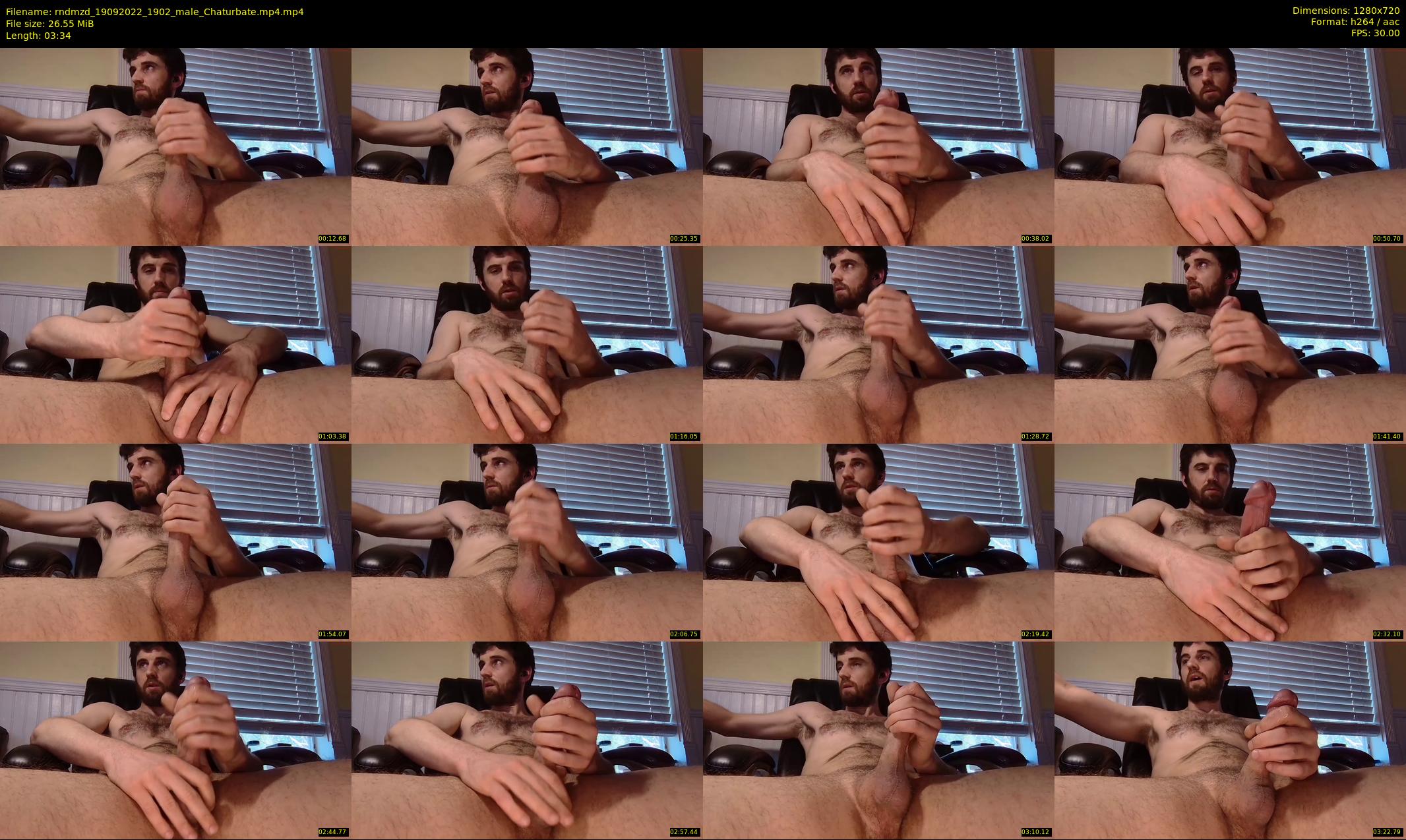 rndmzd — 4 minute Chaturbate male cam show recording, 720p, Sep 19, 2022