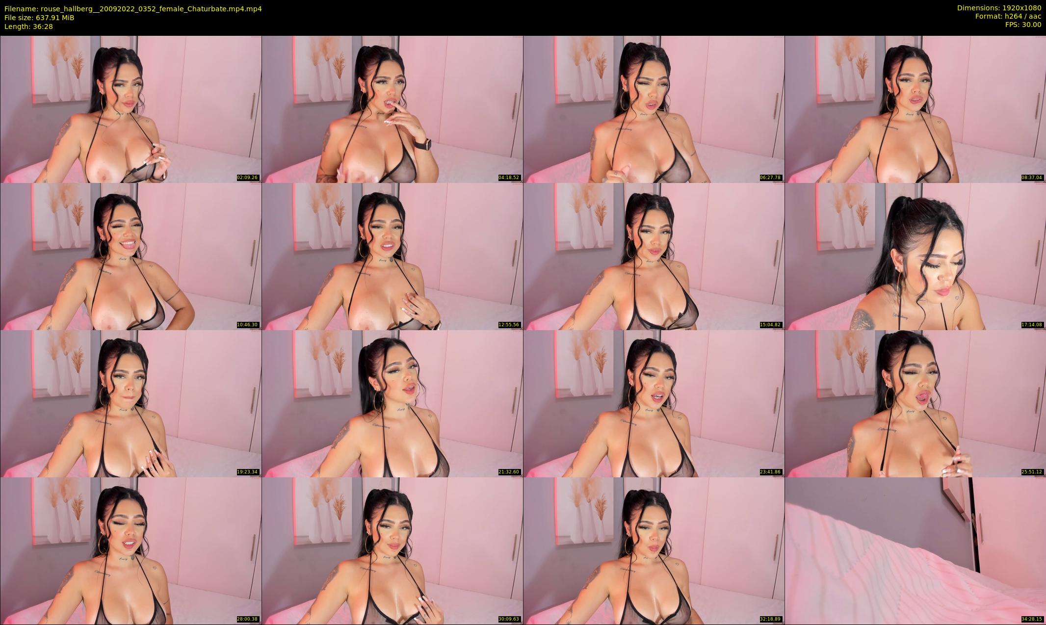 rouse_hallberg_ — 37 minute Chaturbate female cam show recording, 1080p, Sep 20, 2022