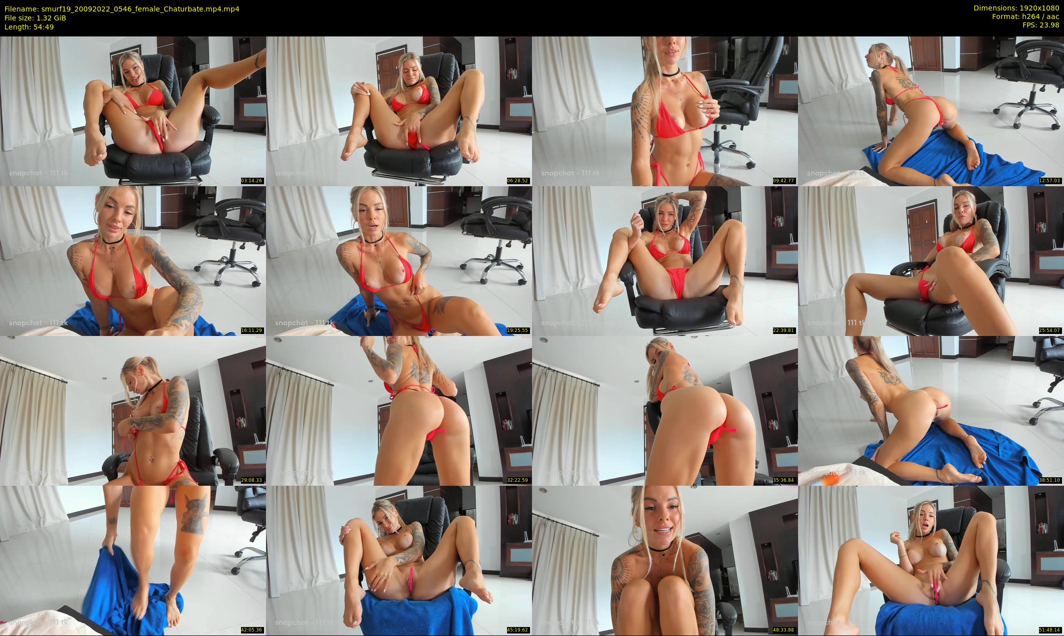 smurf19 — 55 minute Chaturbate female cam show recording, 1080p, Sep 20, 2022