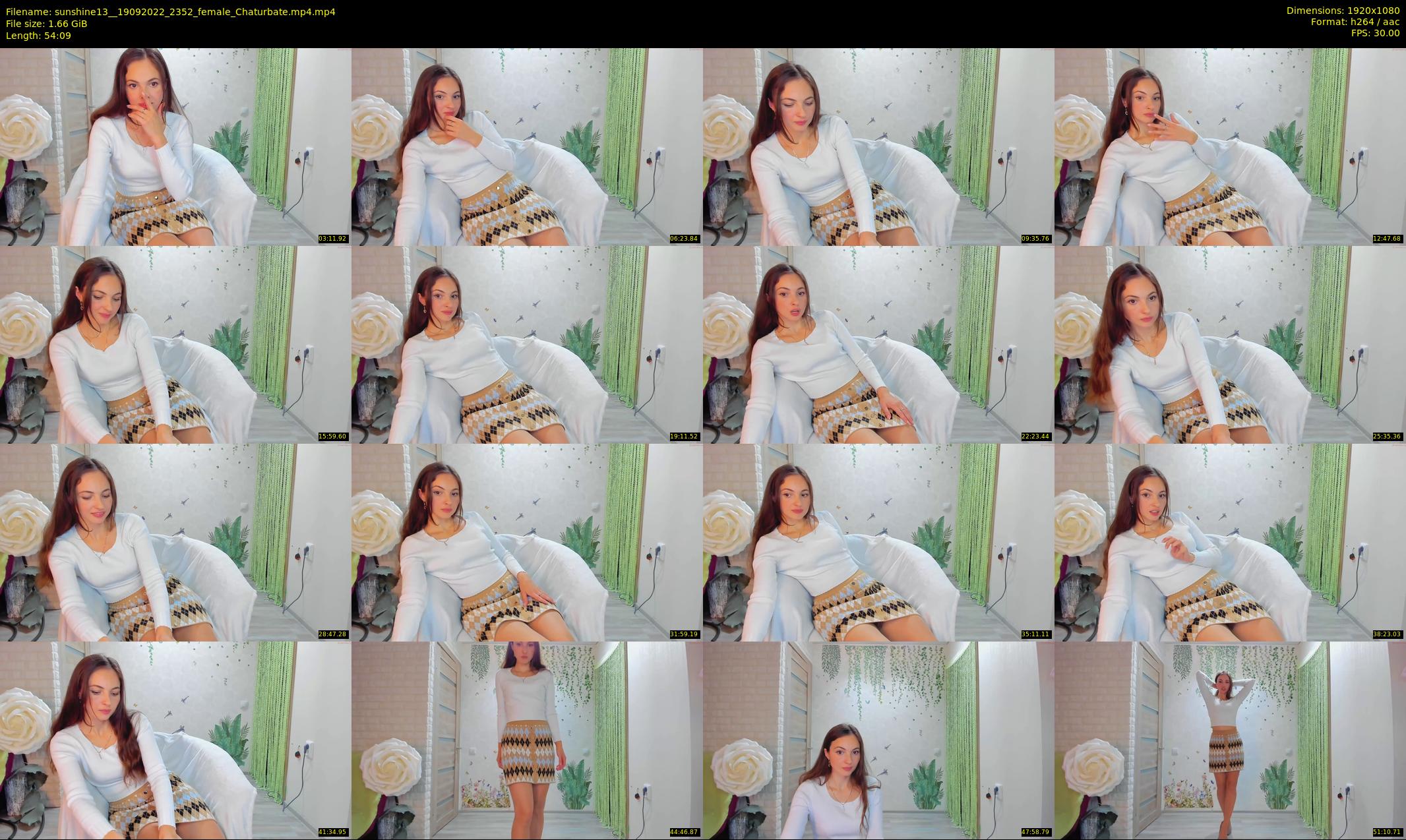 sunshine13_ — 55 minute Chaturbate female cam show recording, 1080p, Sep 19, 2022