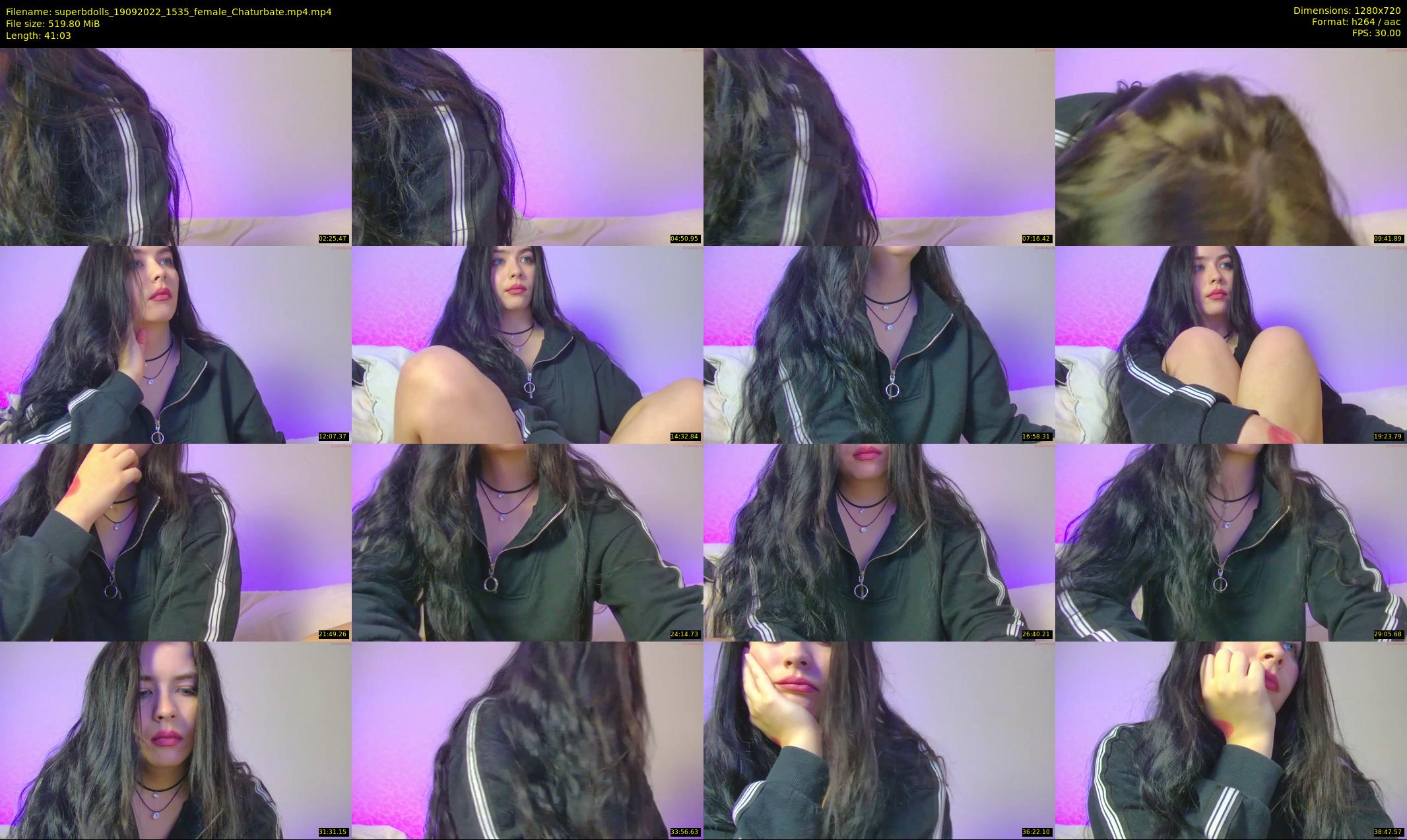 superbdolls — 42 minute Chaturbate couple cam show recording, 720p, Sep 19, 2022