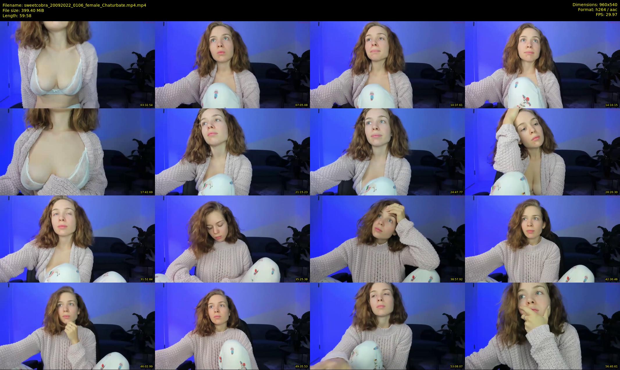 sweetcobra — 60 minute Chaturbate female cam show recording, 480p, Sep 20, 2022