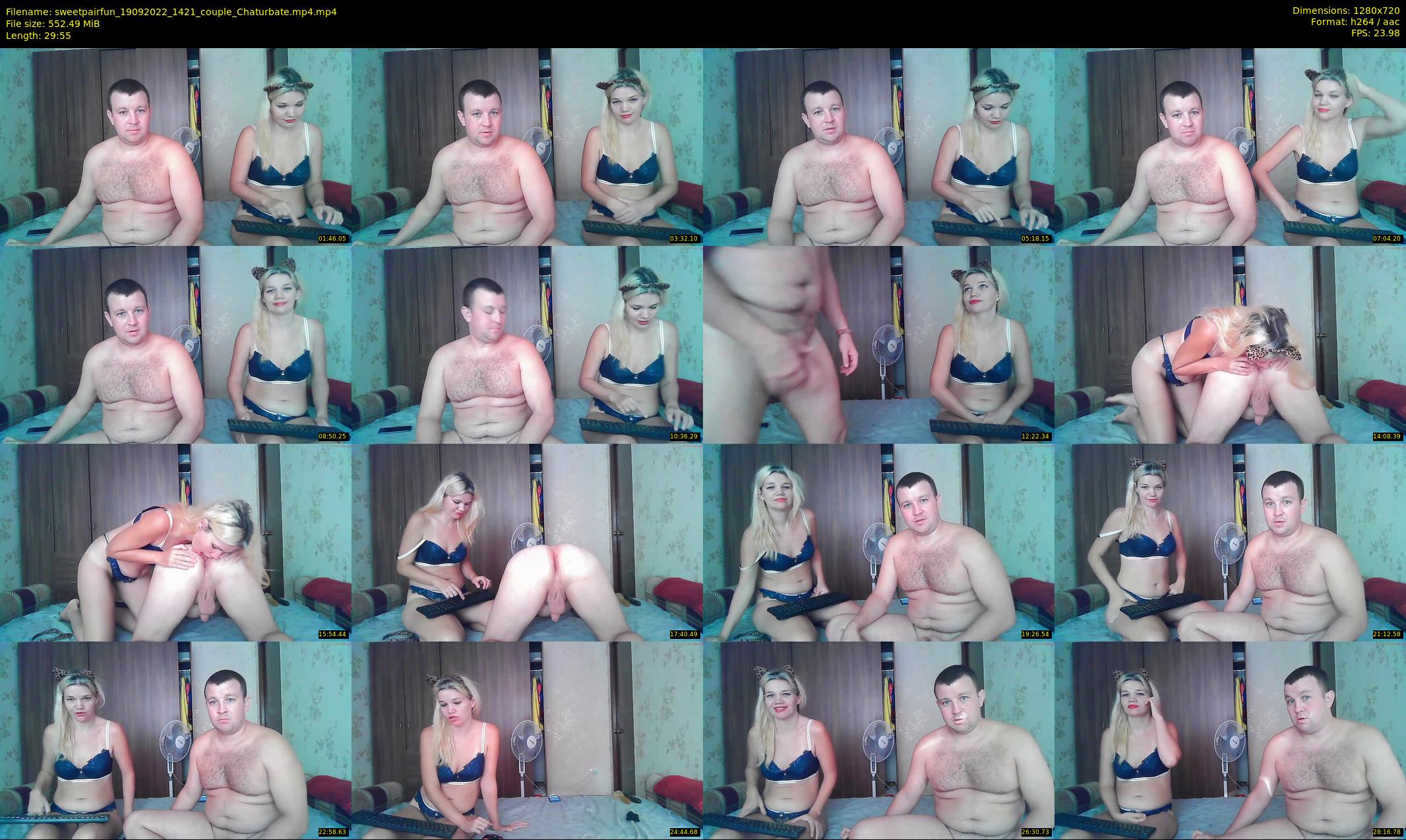 sweetpairfun — 30 minute Chaturbate couple cam show recording, 720p, Sep 19, 2022