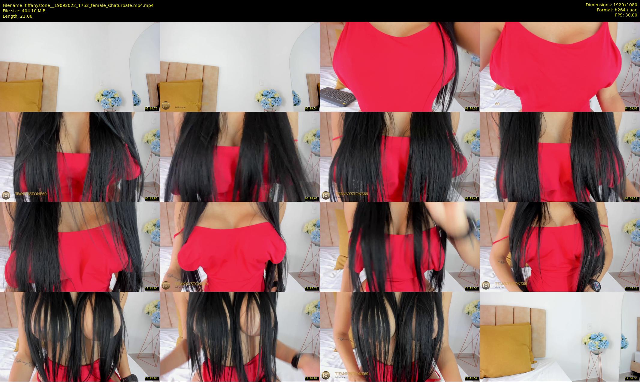 tiffanystone_ — 22 minute Chaturbate female cam show recording, 1080p, Sep 19, 2022