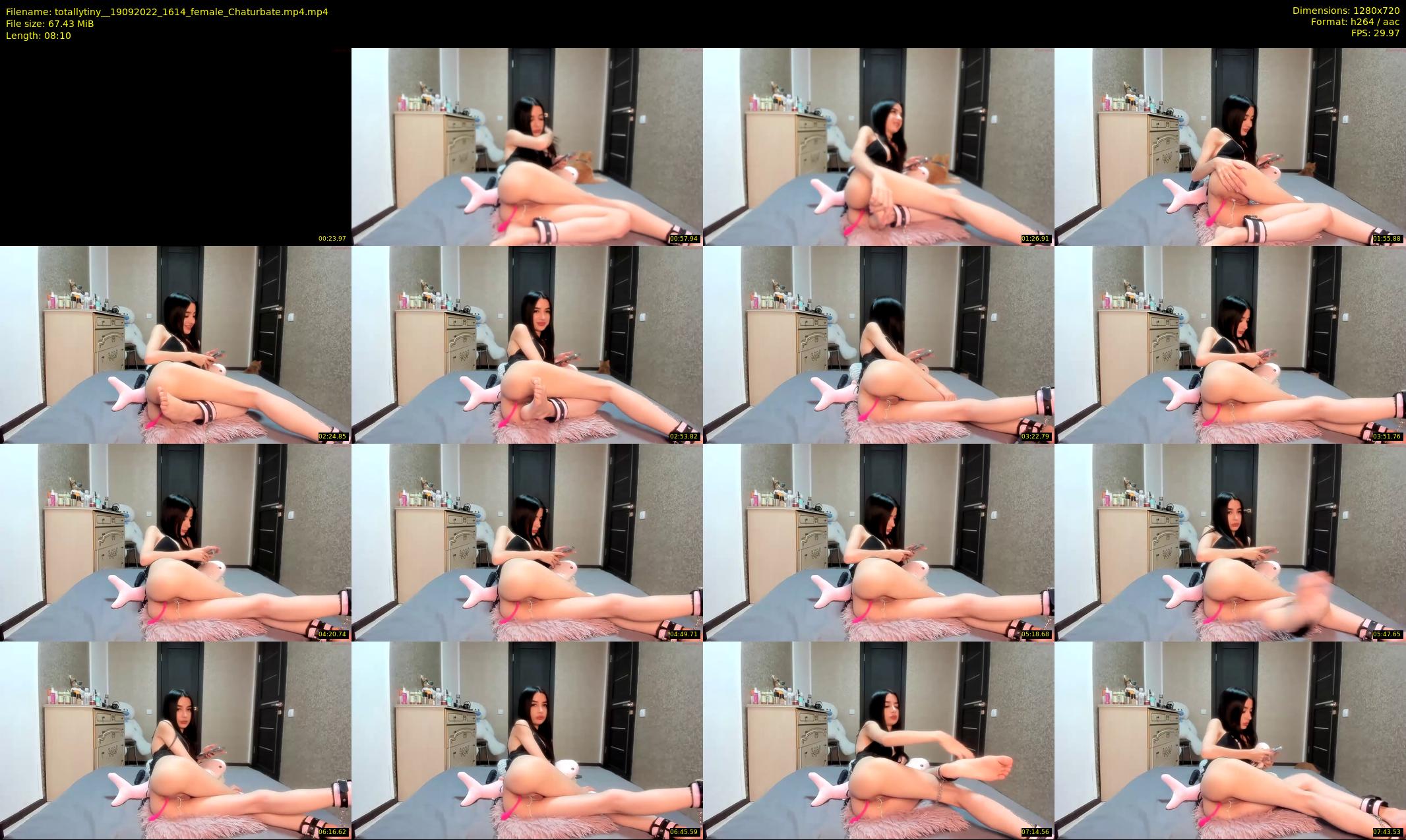 totallytiny_ — 9 minute Chaturbate female cam show recording, 720p, Sep 19, 2022