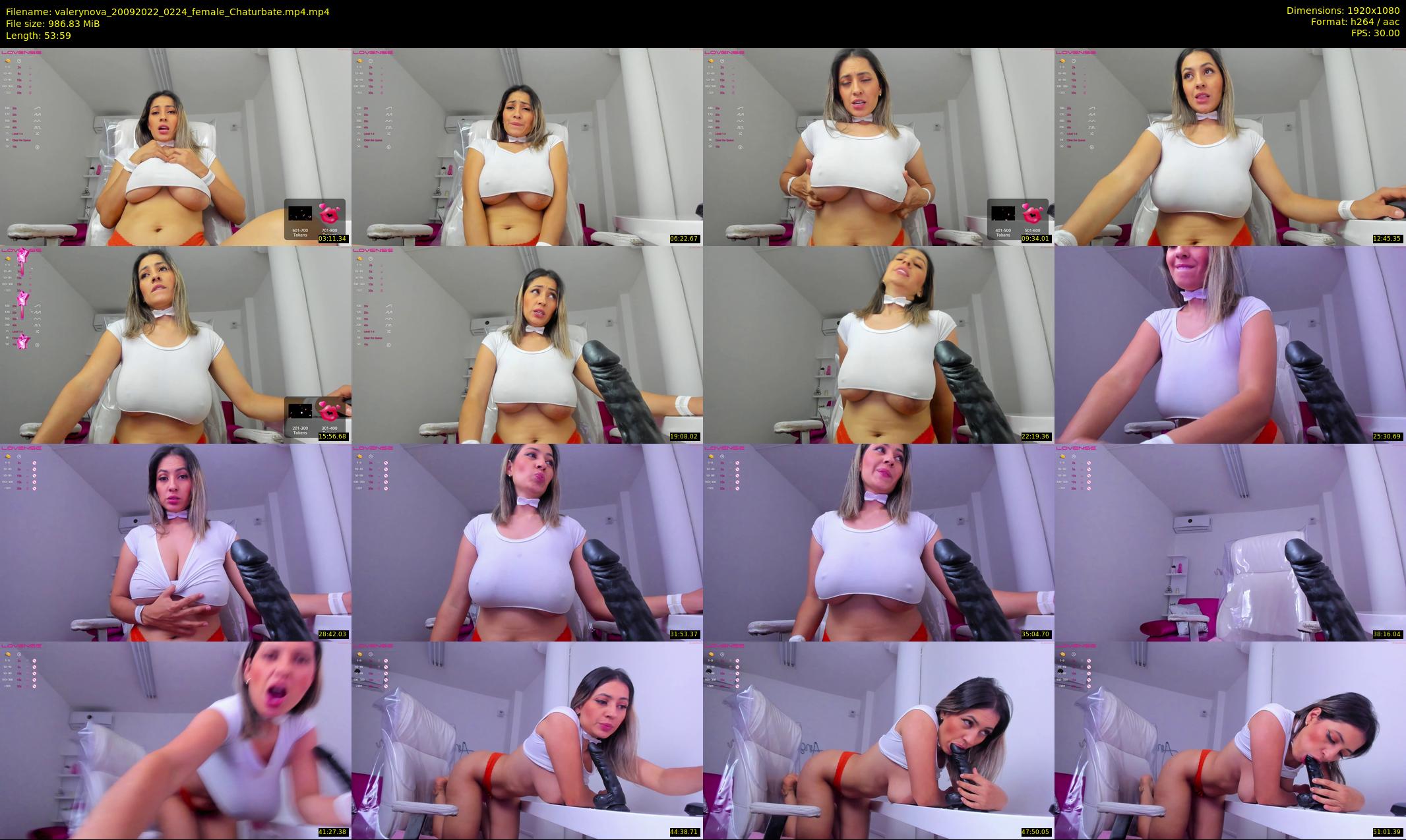 valerynova — 54 minute Chaturbate female cam show recording, 1080p, Sep 20, 2022