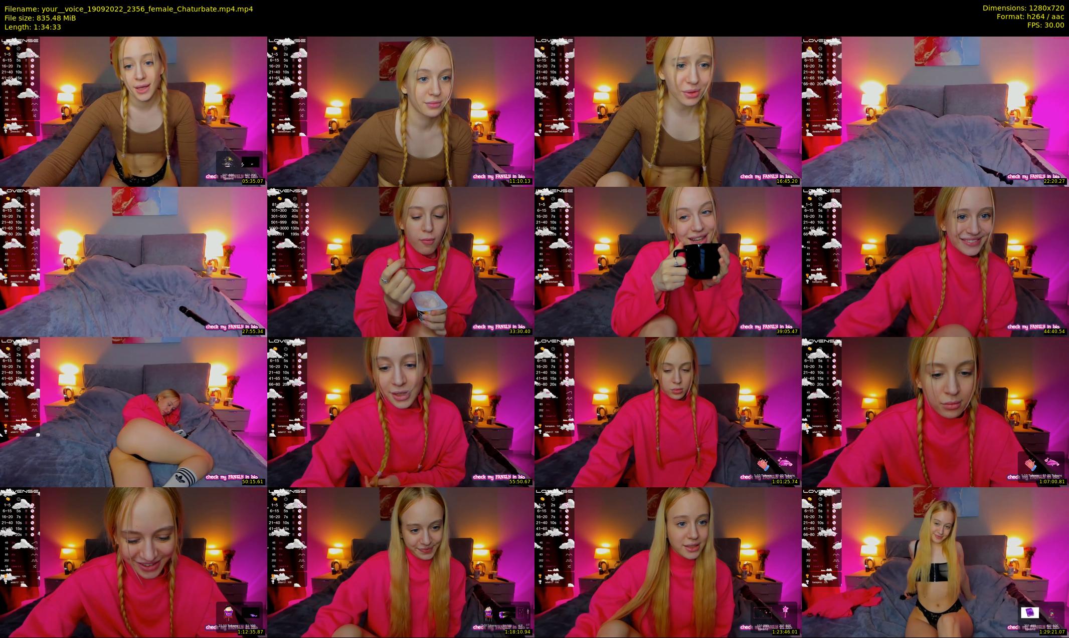 your__voice — 95 minute Chaturbate female cam show recording, 720p, Sep 19, 2022