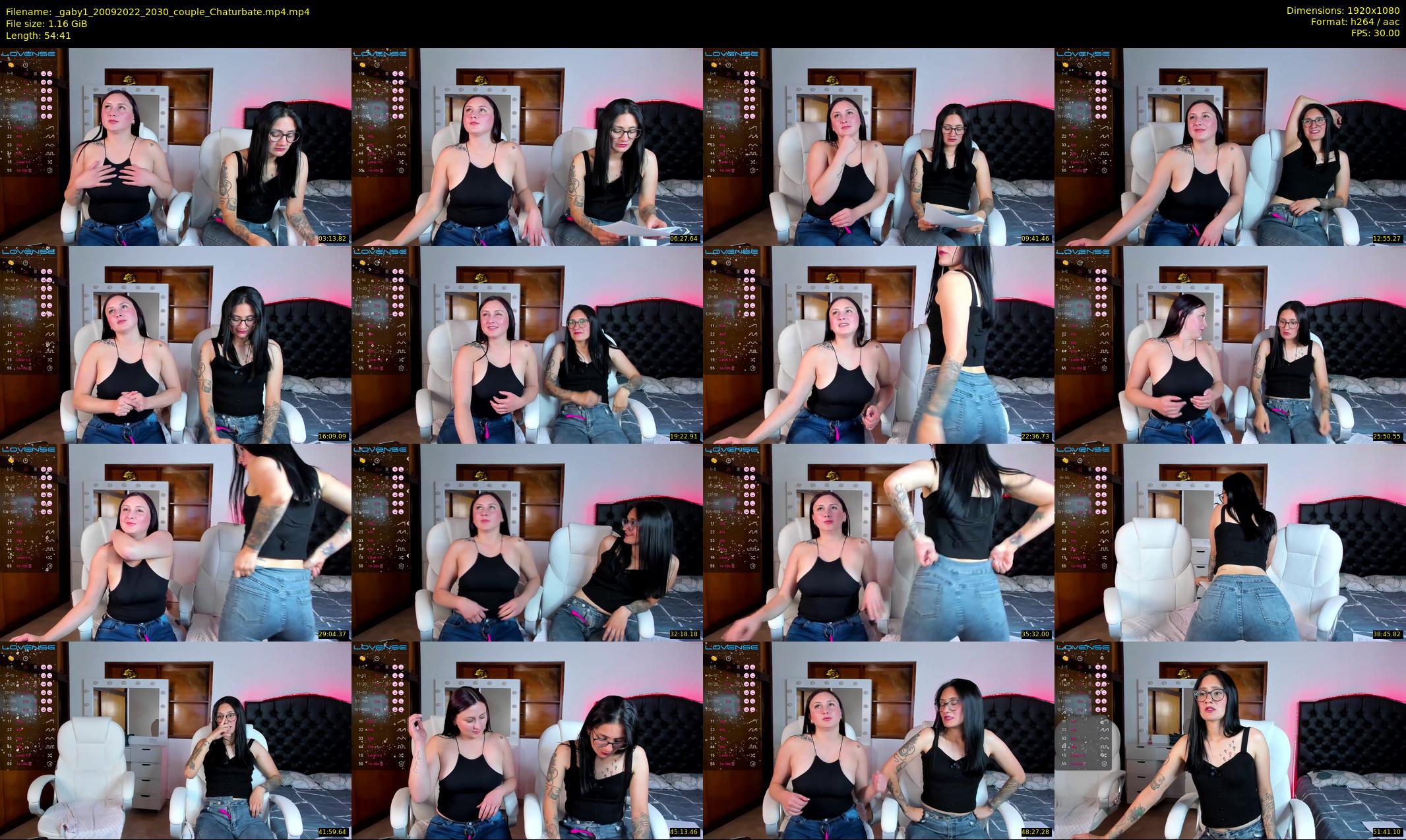 _gaby1 — 55 minute Chaturbate female cam show recording, 1080p, Sep 20, 2022