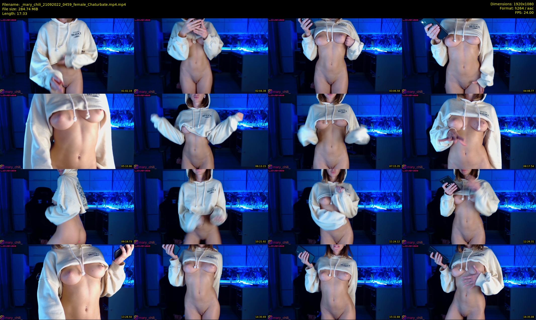 _mary_chili — 18 minute Chaturbate female cam show recording, 1080p, Sep 21, 2022