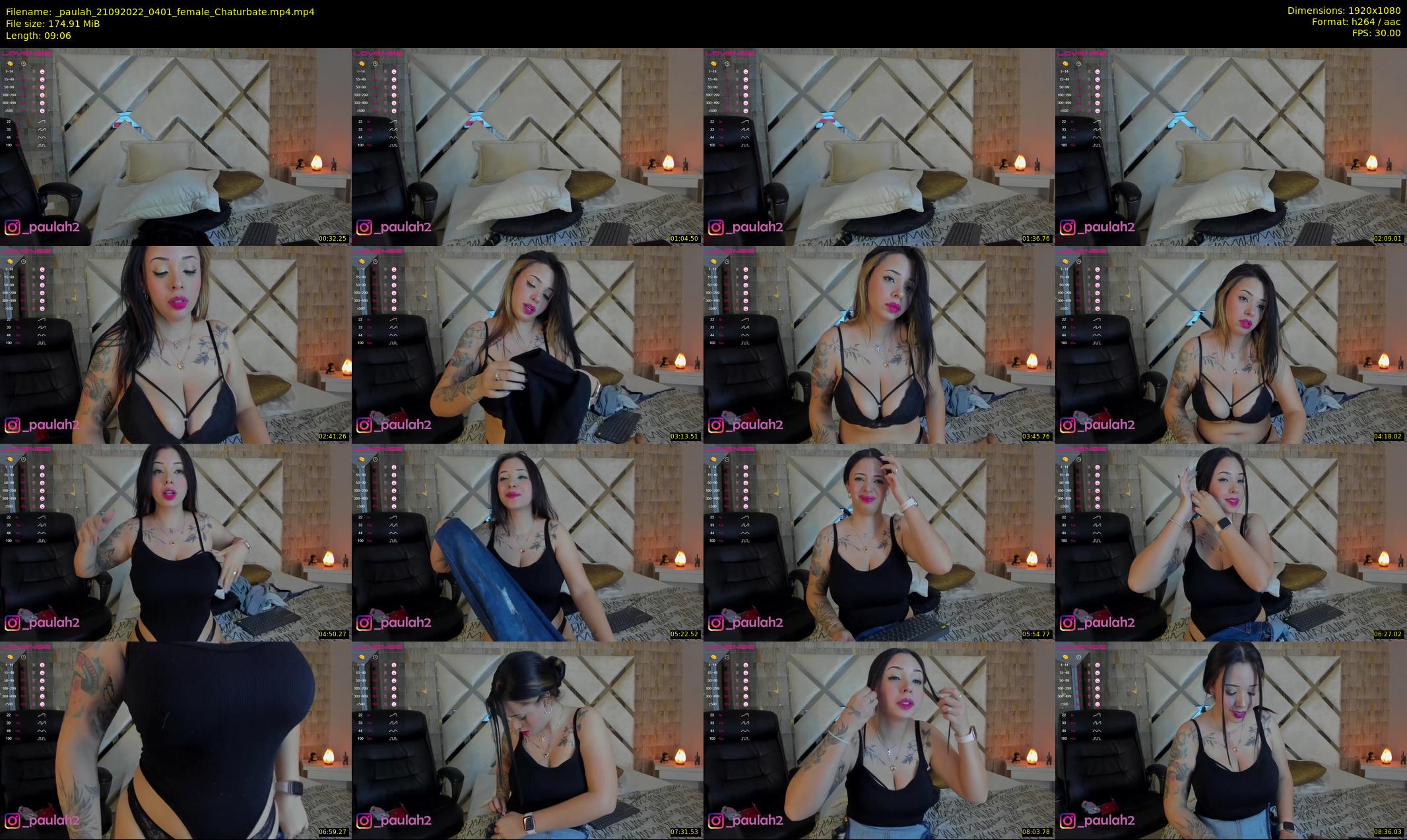 _paulah — 10 minute Chaturbate female cam show recording, 1080p, Sep 21, 2022