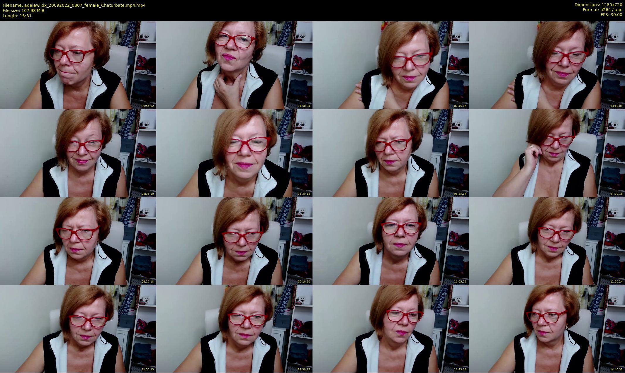adelewildx — 16 minute Chaturbate female cam show recording, 720p, Sep 20, 2022