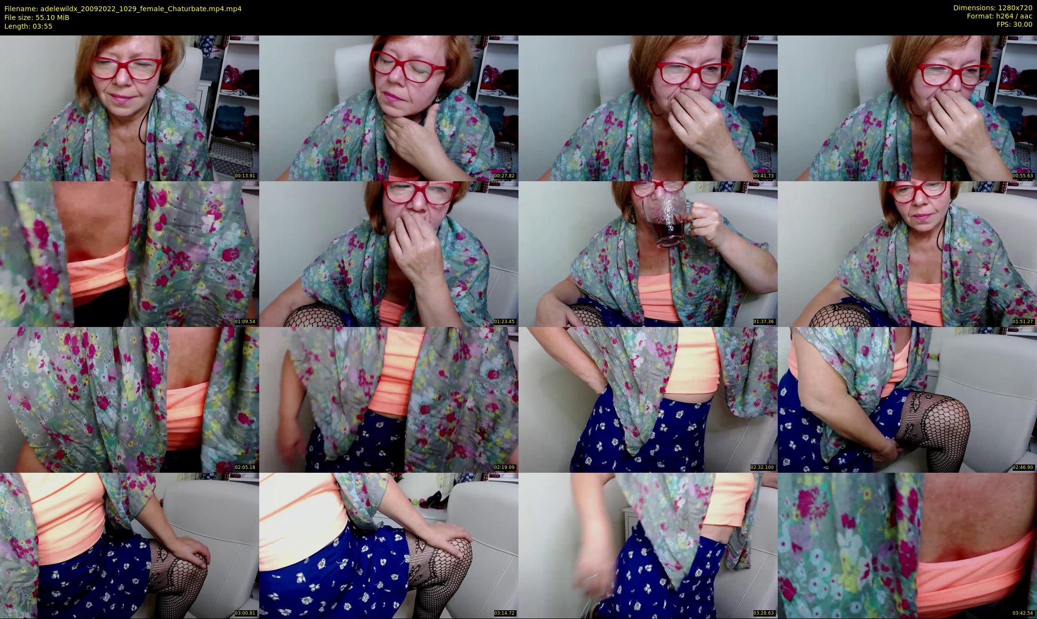 adelewildx — 4 minute Chaturbate female cam show recording, 720p, Sep 20, 2022