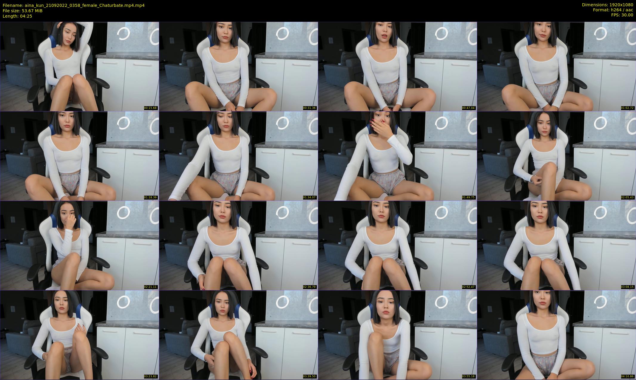 aina_kun — 5 minute Chaturbate female cam show recording, 1080p, Sep 21, 2022