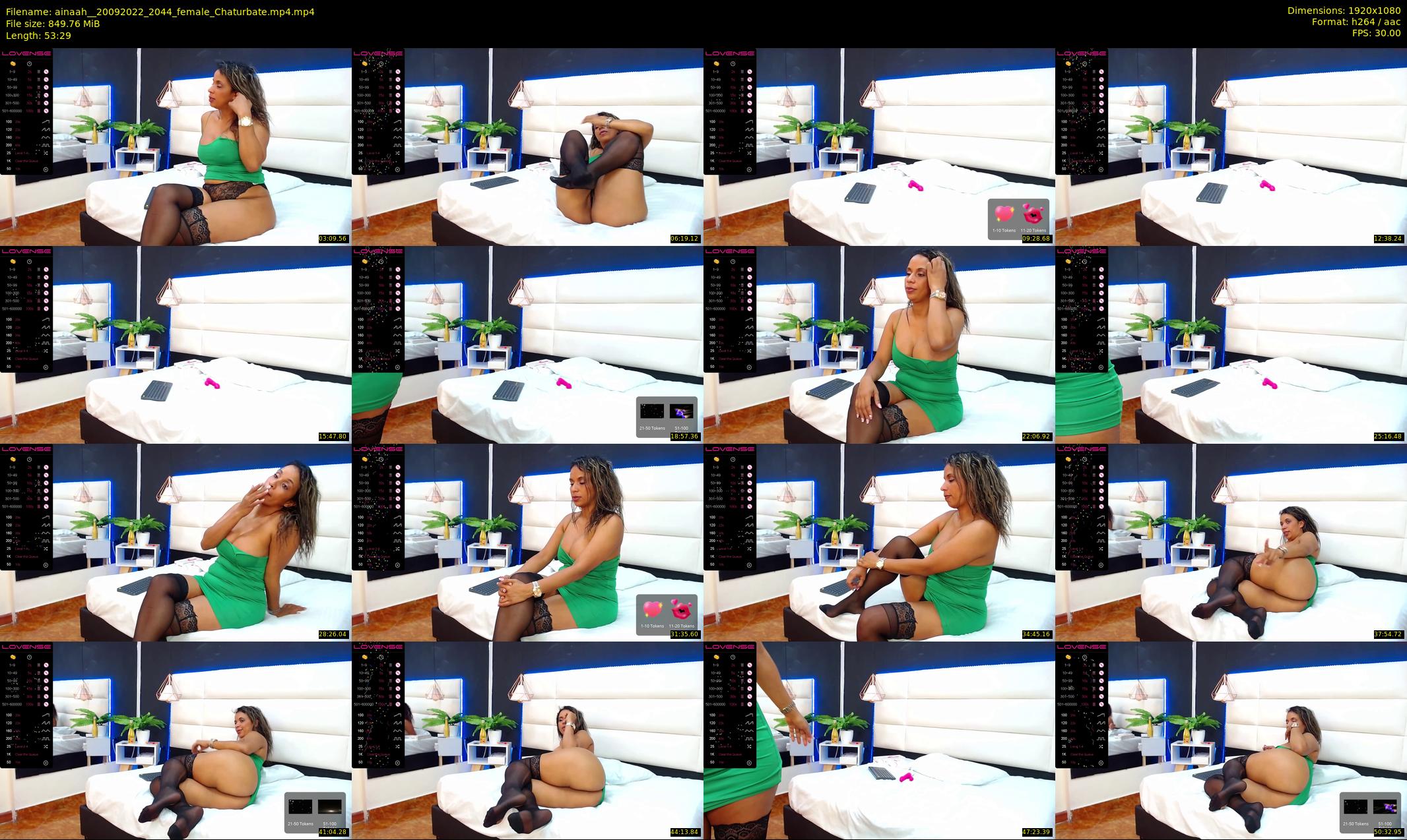 ainaah_ — 54 minute Chaturbate female cam show recording, 1080p, Sep 20, 2022