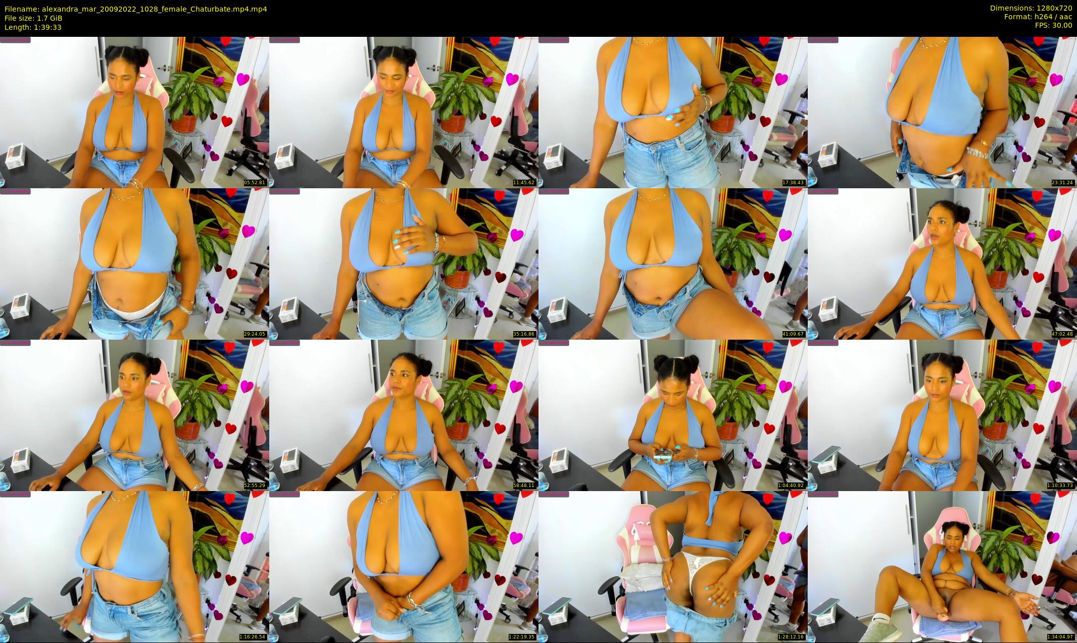 alexandra_mar — 100 minute Chaturbate female cam show recording, 720p, Sep 20, 2022